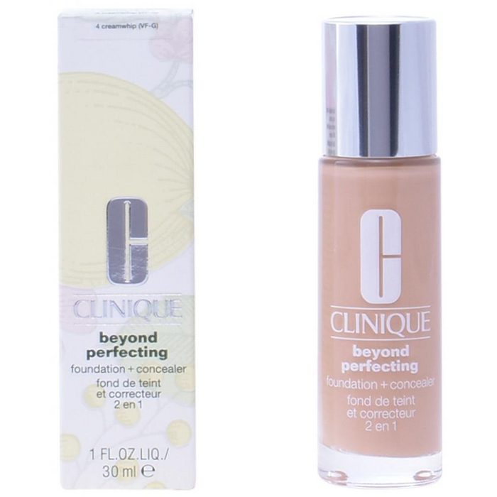 CLINIQUE Foundation Clinique Beyond Perfecting Foundation + Concealer 30ml - 04 Creamwhip