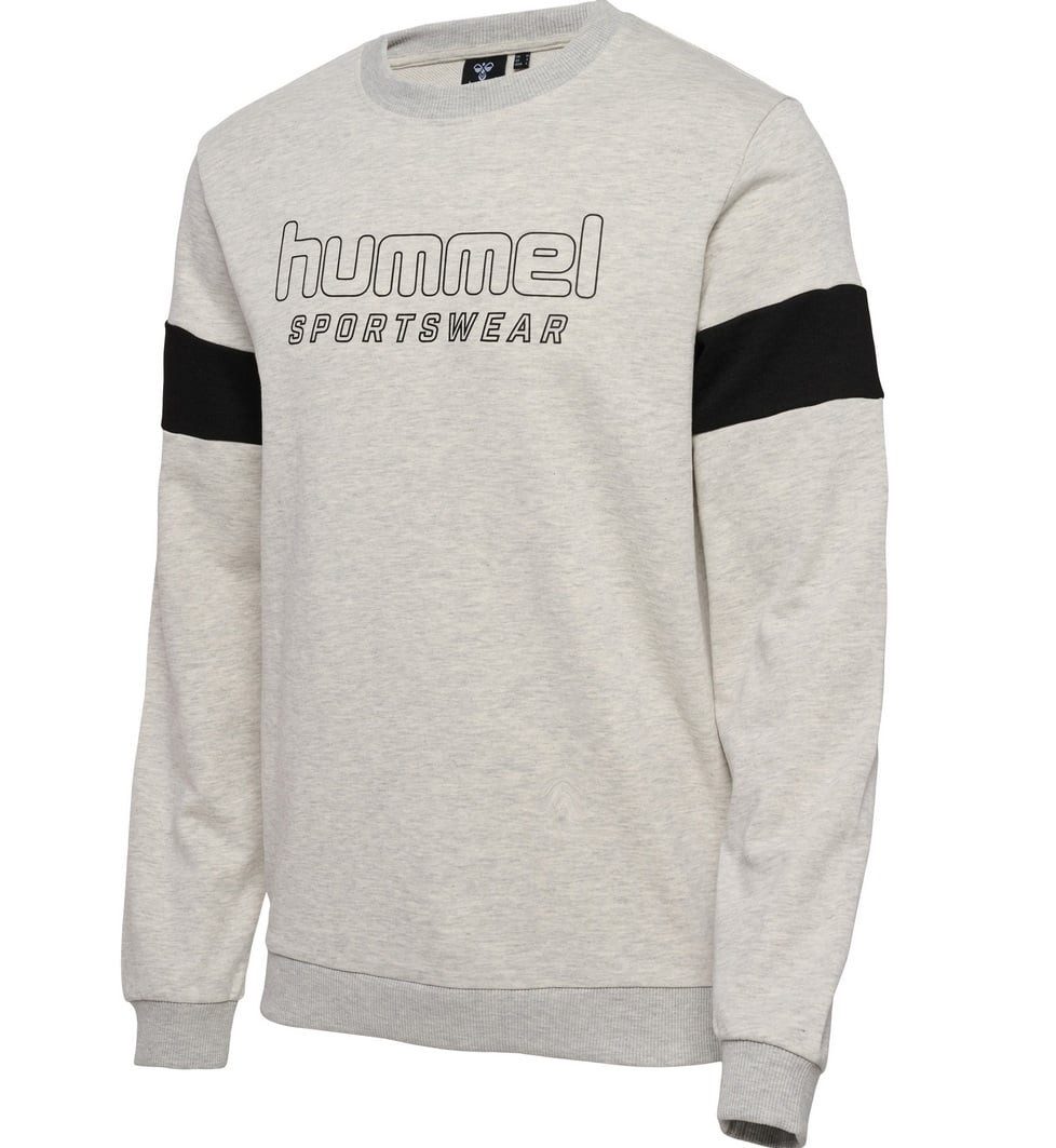 hummel Sweatshirt Pullover hmlLGC Bryce (Baumwolle) grau Herren