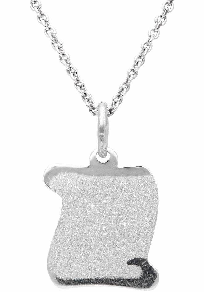 Firetti Kette mit Anhänger Schmuck Geschenk Silber 925 Halsschmuck Halskette Ankerkette Engel