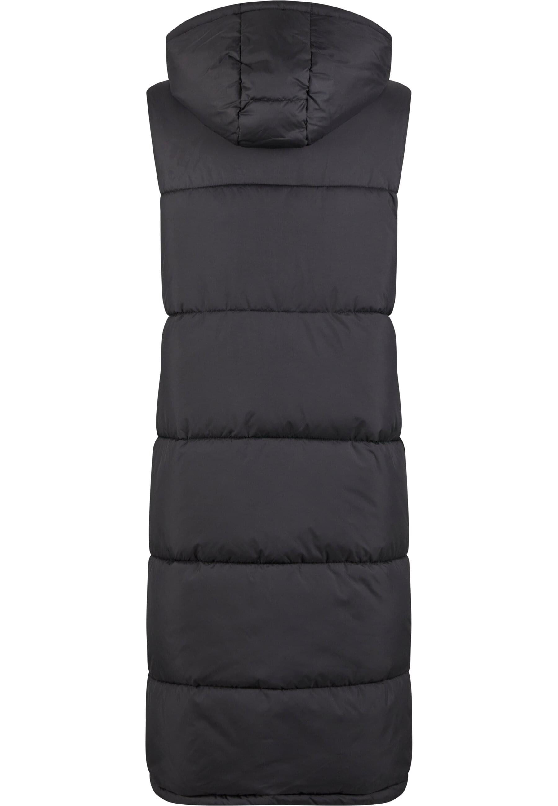URBAN CLASSICS Steppweste Urban Classics Ladies Long Hooded Puffer Vest günstig online kaufen