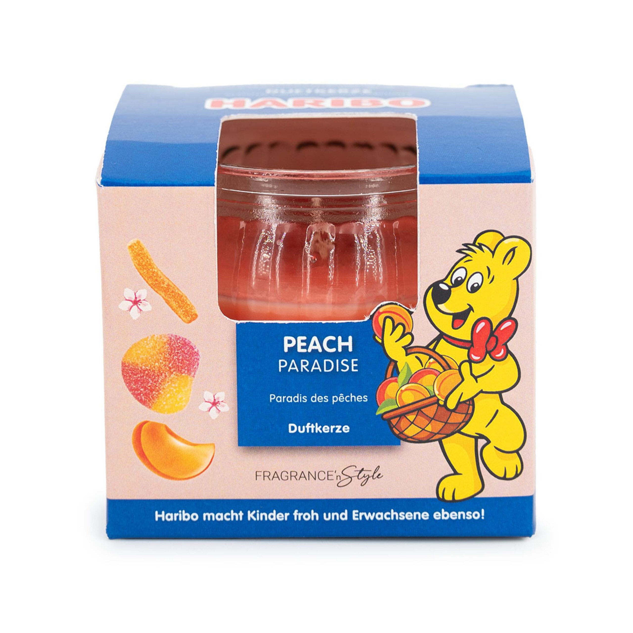 HARIBO Duftkerze Haribo™ im Geschenkkarto, Peach günstig online kaufen
