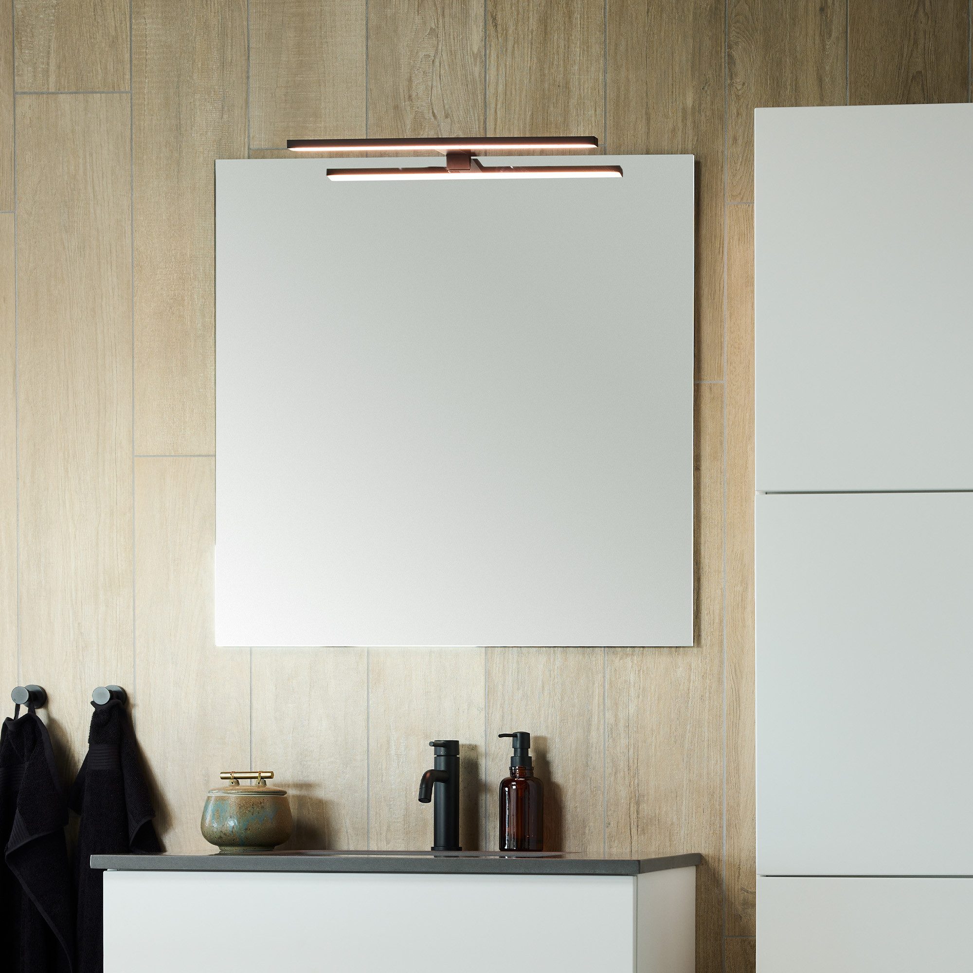 Loevschall Spiegelleuchte Lagan NextGen, Badezimmer Lampe, LED Spiegelleuch günstig online kaufen