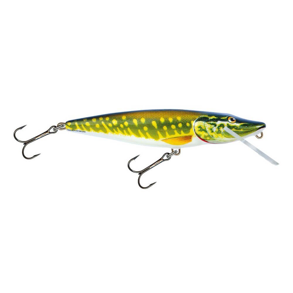 Salmo Kunstköder Salmo Pike Wobbler Twitchbait Pike PE, (1-St)