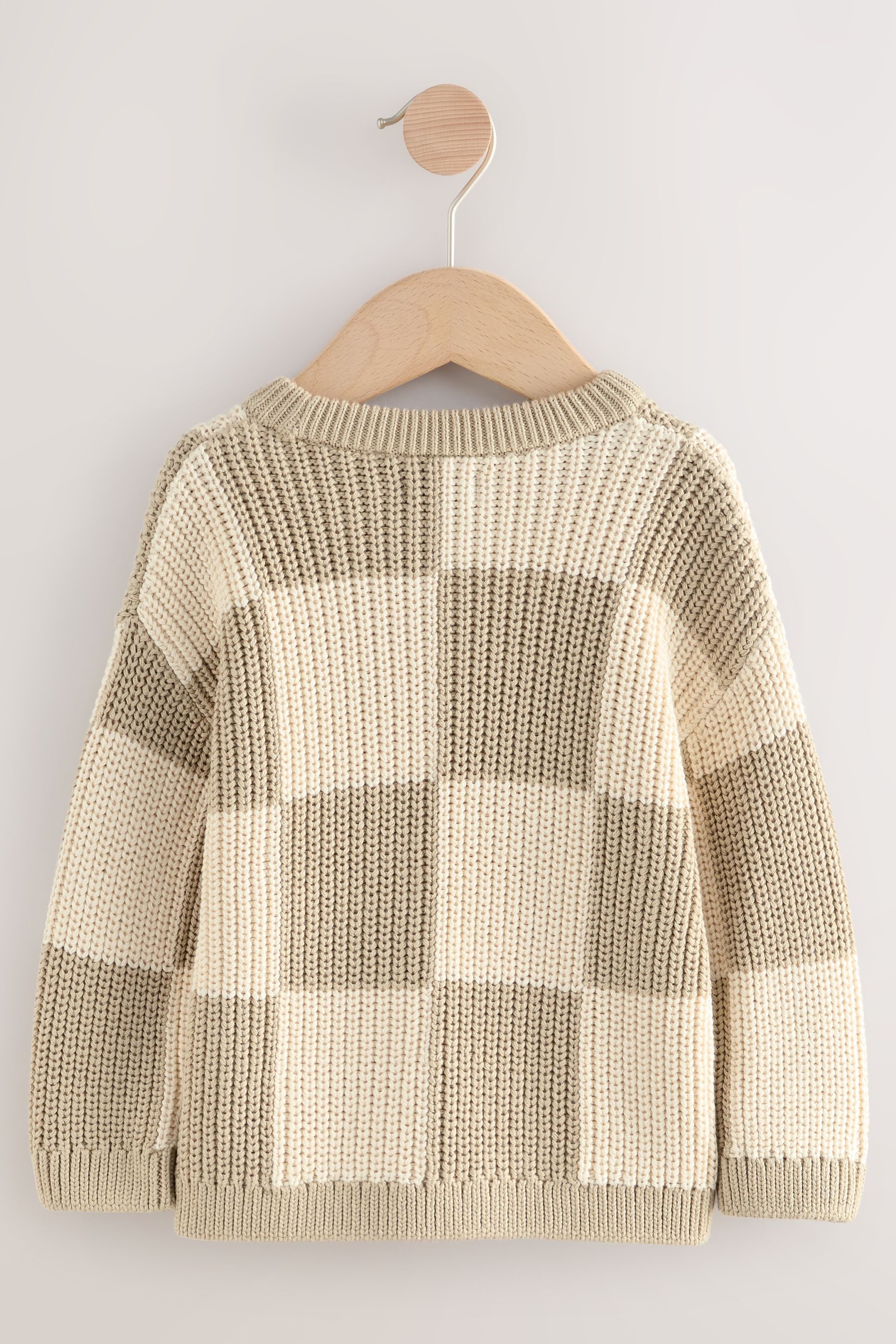 Next Strickpullover Gestrickter Rundhalspullover (1-tlg) günstig online kaufen