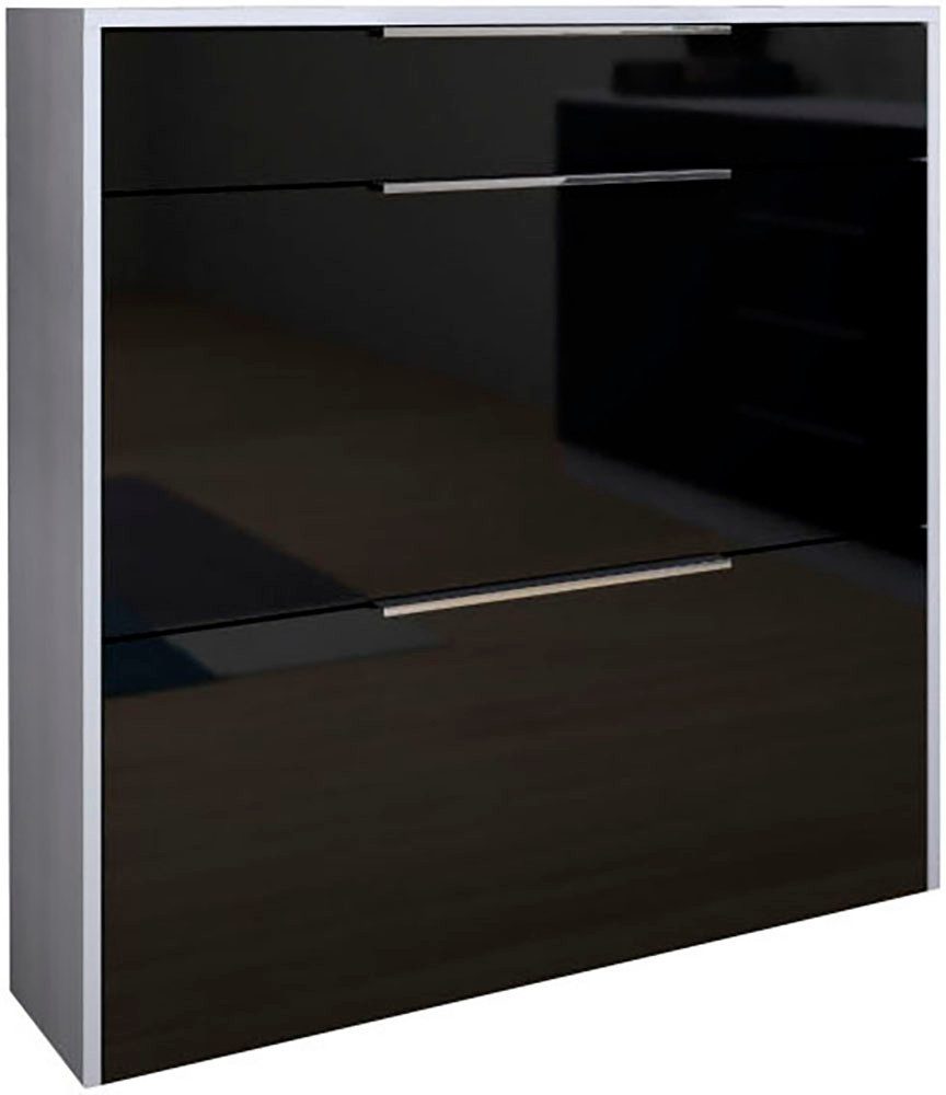 borchardt Möbel Schuhschrank Olivia Wandmontage, stehende Montage & Glasböden unter Больше из этой серии