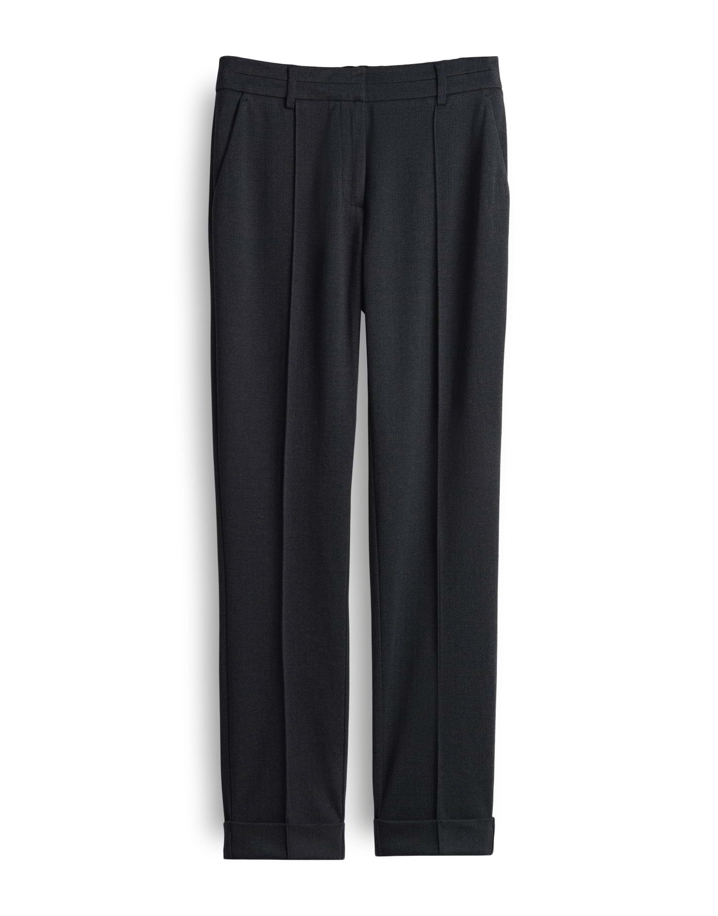 OPUS Stoffhose MELINA ICONIC mit Komfortbund Mid Rise, Regular, Fischgrat Muster