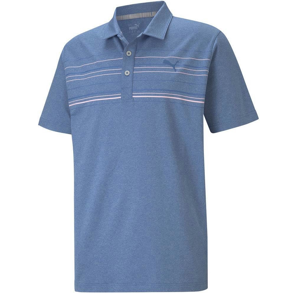 PUMA Poloshirt Puma Golf Polo MATTR Hazard Blau Herren