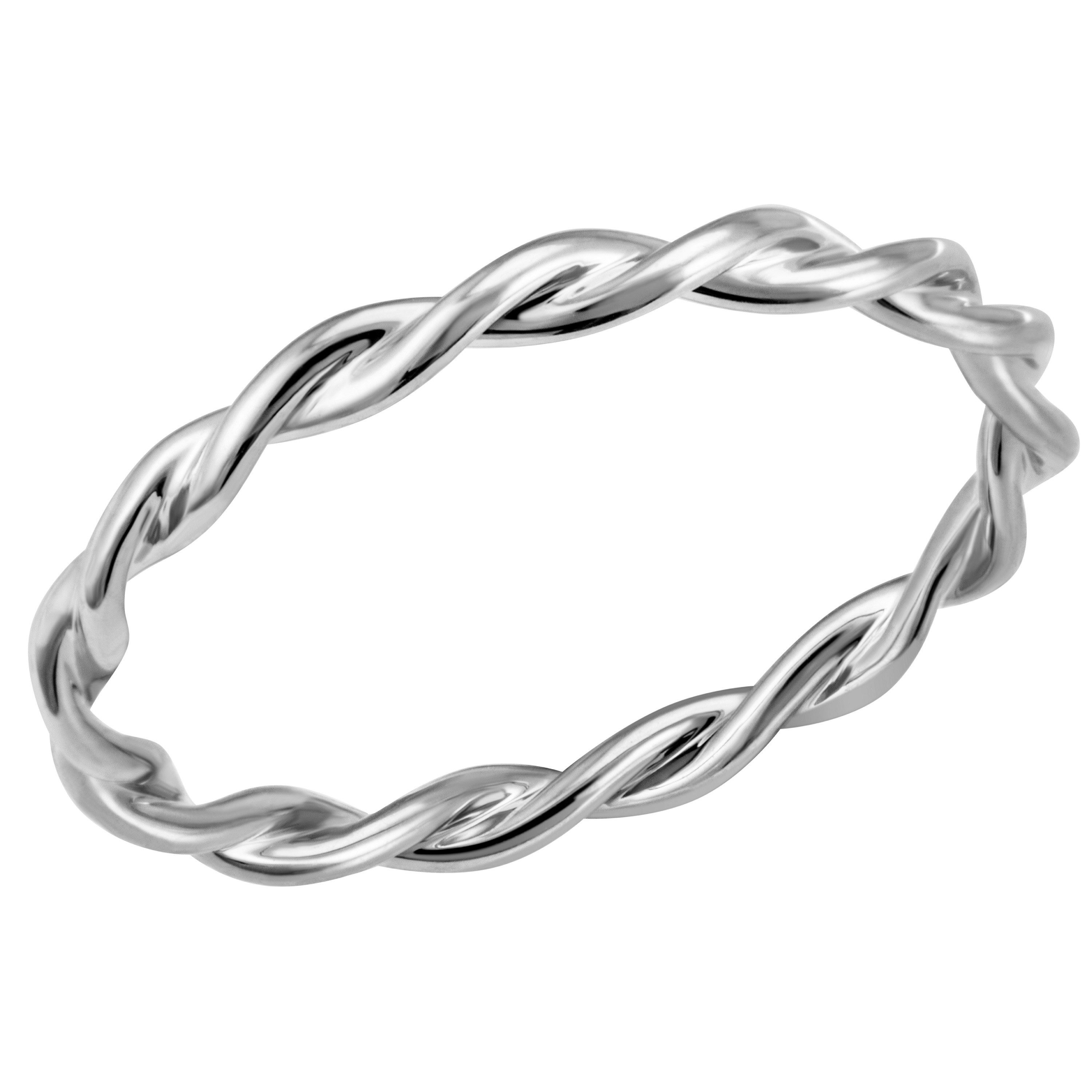 Firetti Fingerring Schmuck Geschenk Silber 925 Damenring Ring gedreht verschlungen
