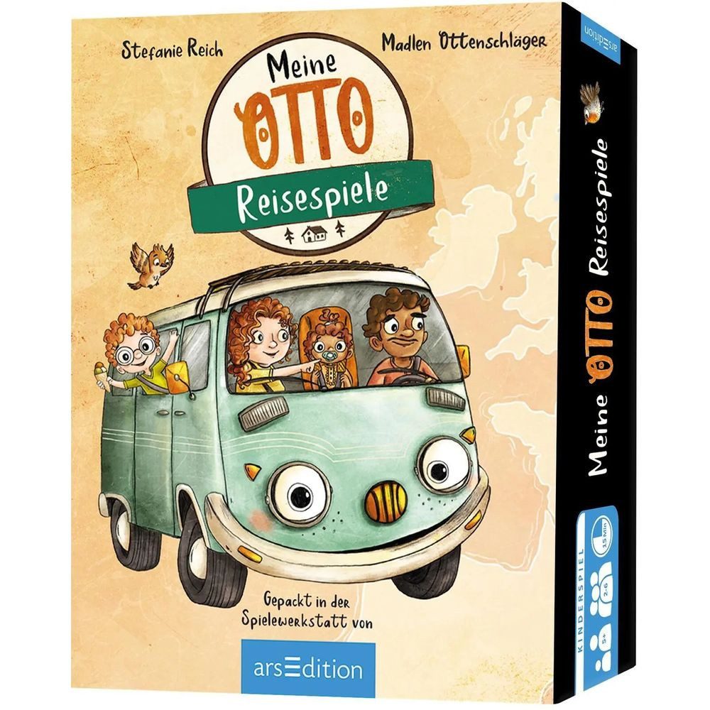 Ars Edition Spiel OTTO fährt los - Meine OTTO-Reisespiele von Ars Edition