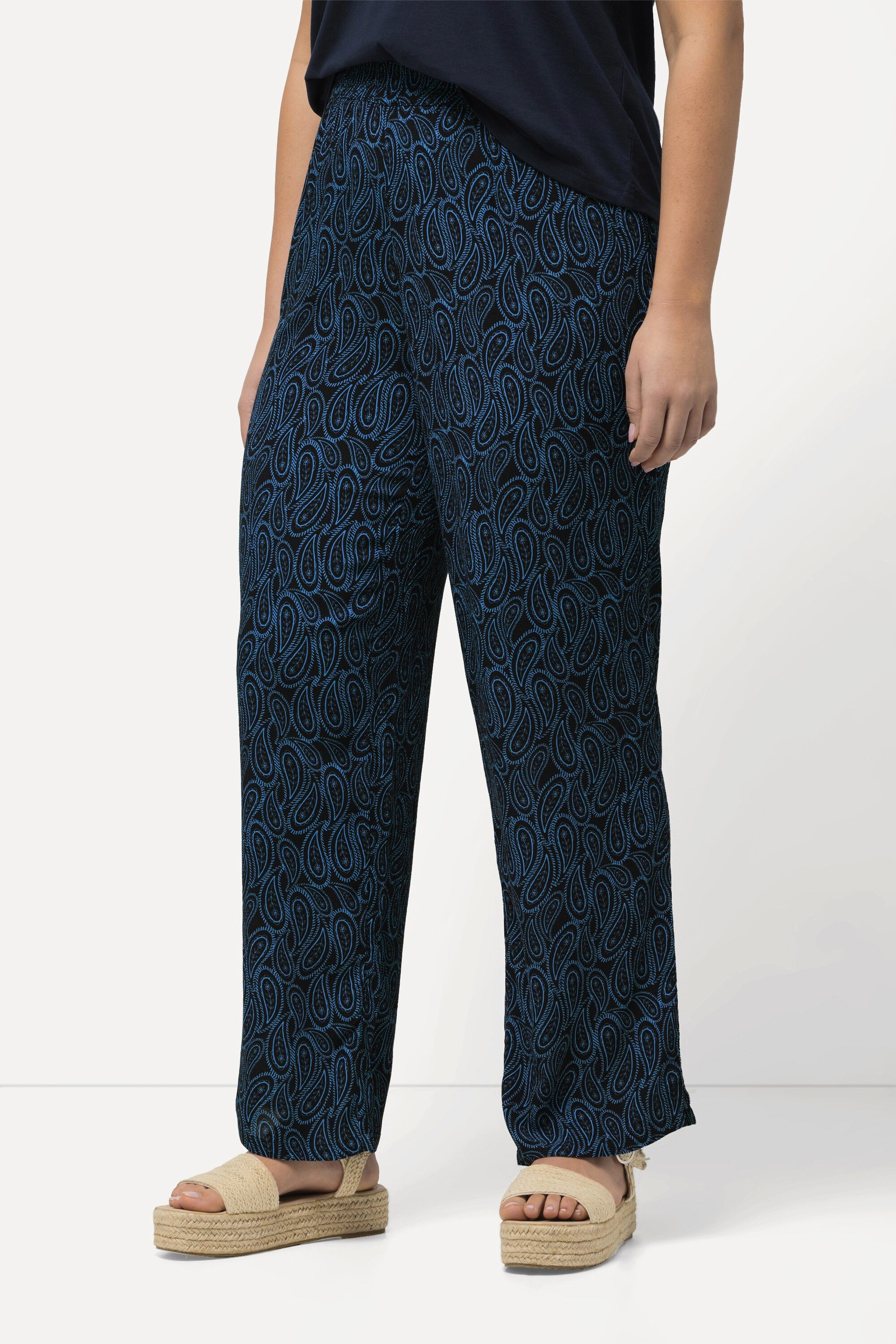 Ulla Popken Schlupfhose Schlupfhose Rose gemustert günstig online kaufen