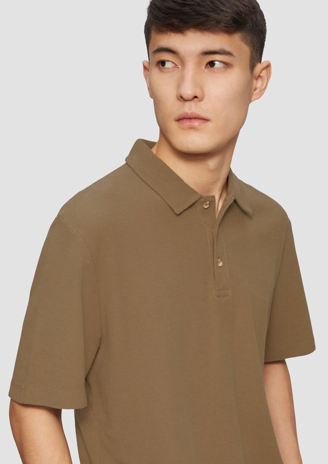 s.Oliver Poloshirt Poloshirt Kragen, Knopfleiste, Logo-Patch günstig online kaufen