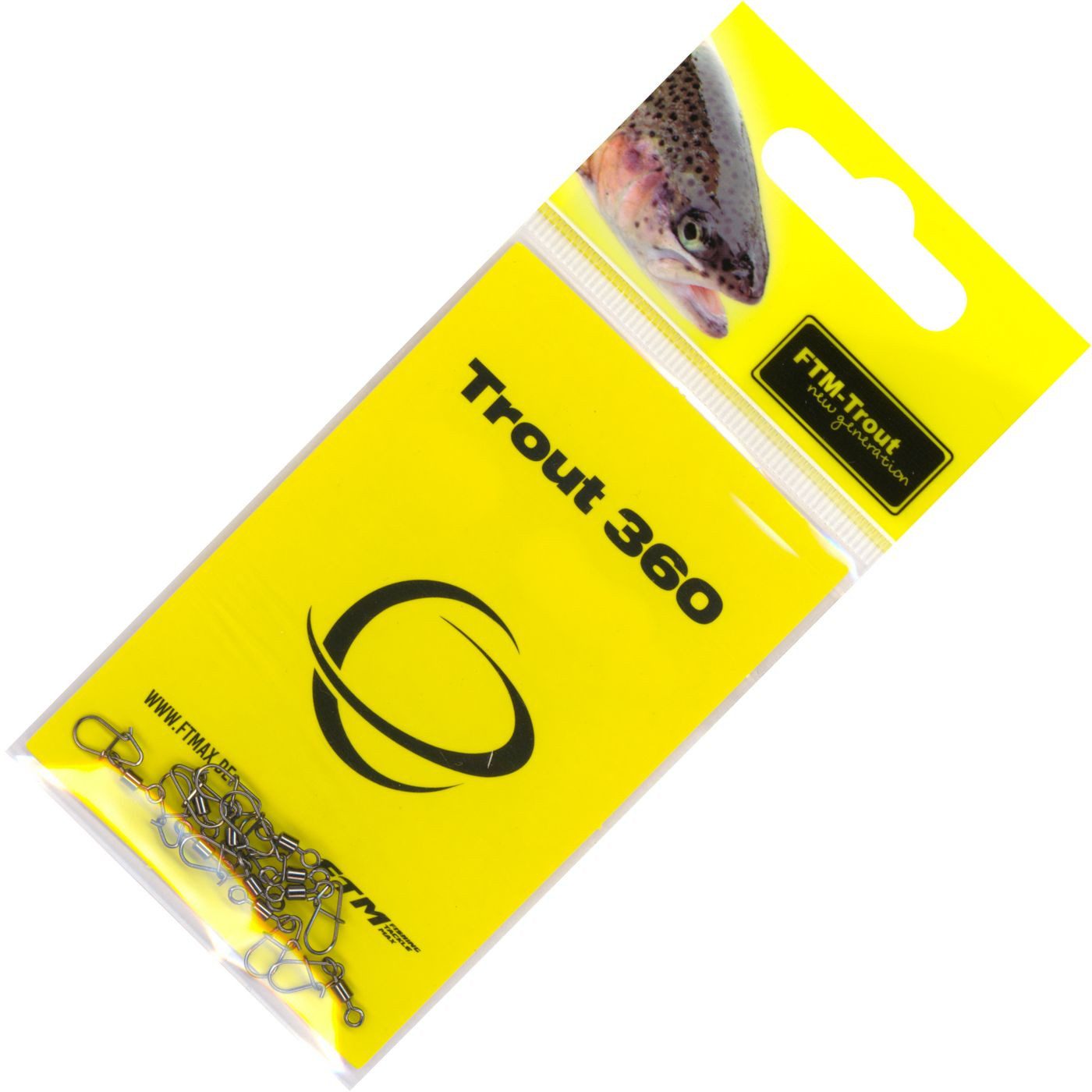 Forellenhaken Trout 360° Gr. 00 Inh. 10 Stk.