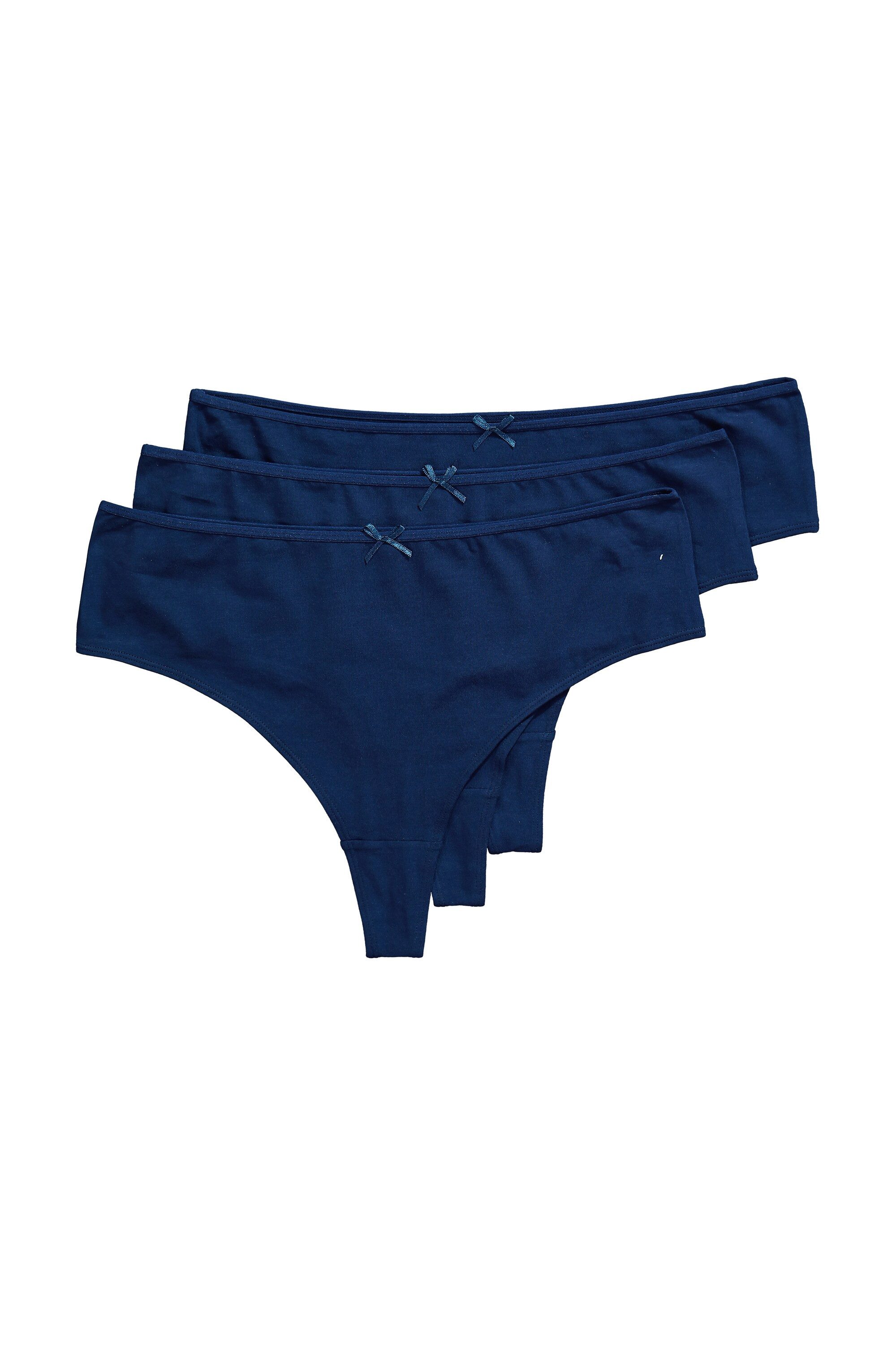 Ulla Popken Slip Strings 3er-Pack Basic günstig online kaufen