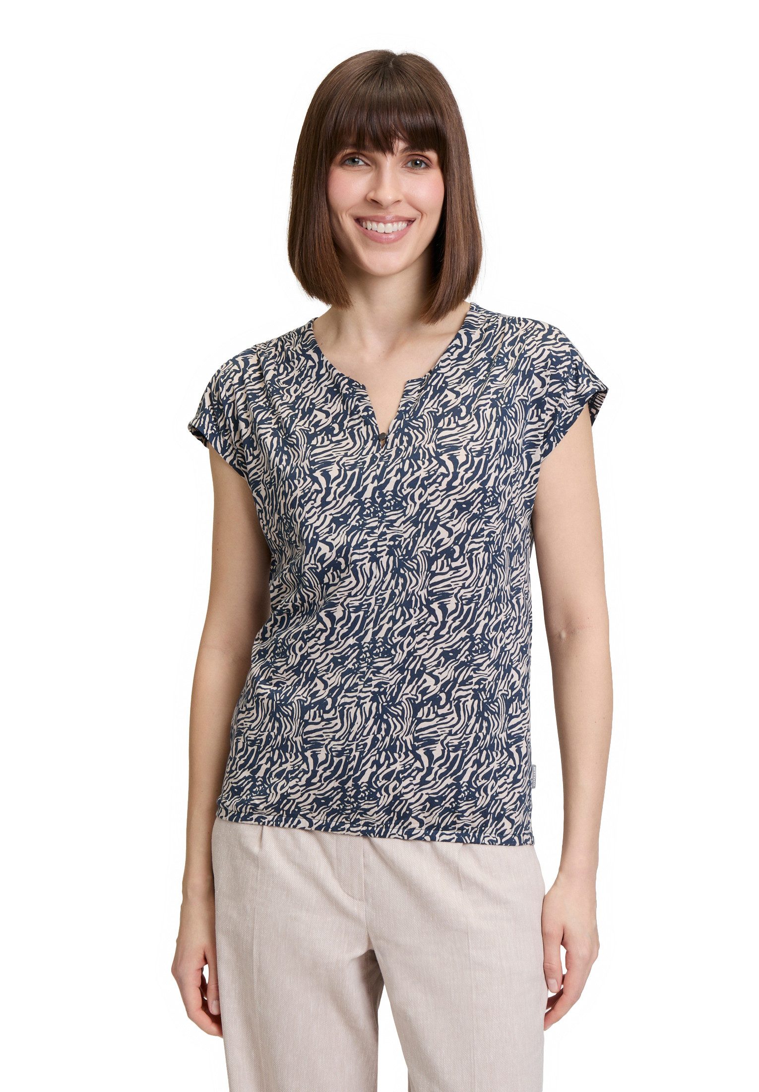 Betty&Co Kurzarmshirt Betty & Co Blusenshirt günstig online kaufen