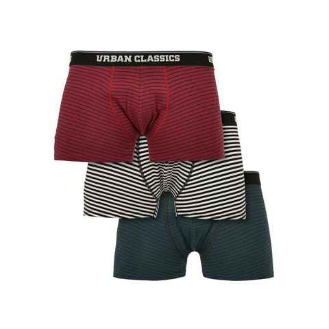 URBAN CLASSICS Boxershorts Urban Classics Männer Boxer Shorts 3-Pack (1-St)