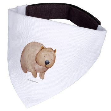 Mr. & Mrs. Panda Hundefliege Wombat - Weiß - Geschenk, Halstuch, klein, Tiermotive, Tuch, Tiere, H, Polyester