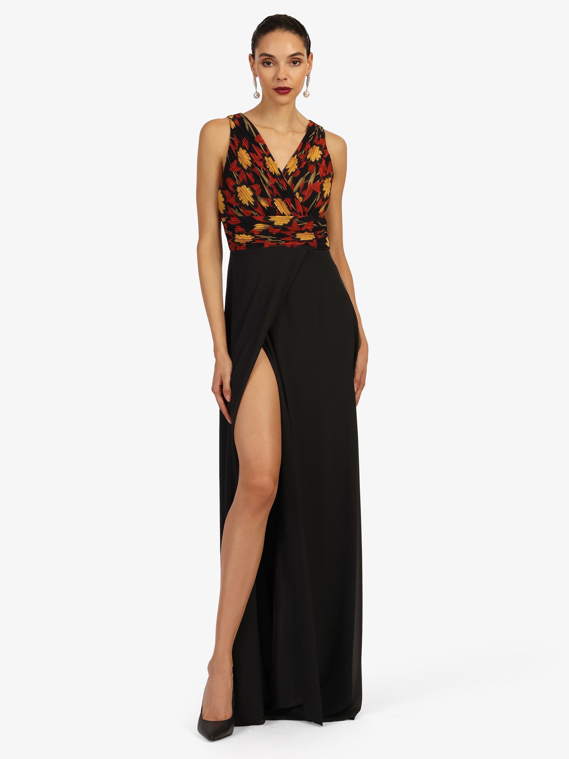 Kraimod Abendkleid mit Drapierung