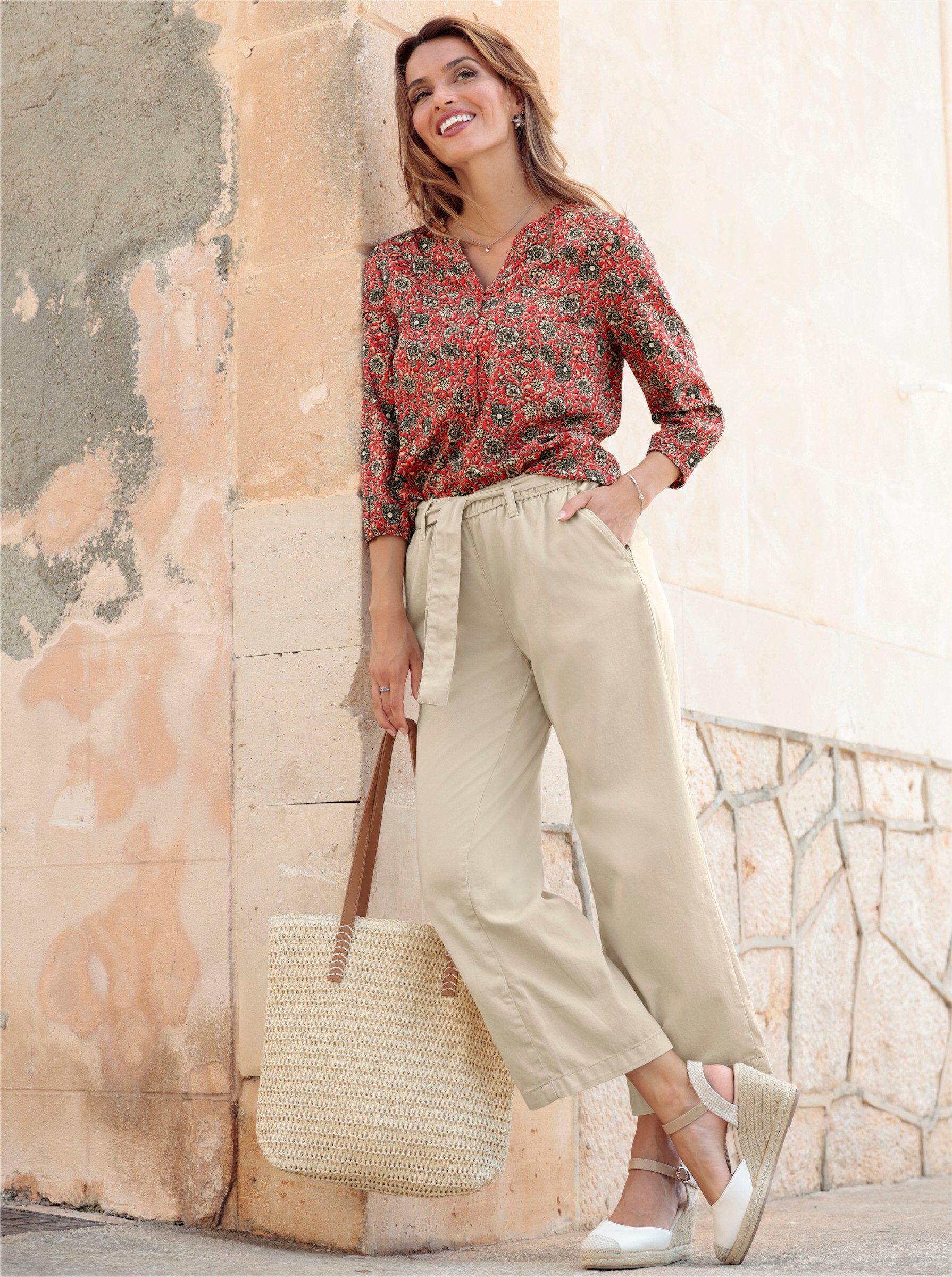 Sieh an! Jeansshorts Jeans-Culotte komfortabel – Bild 3 von 3