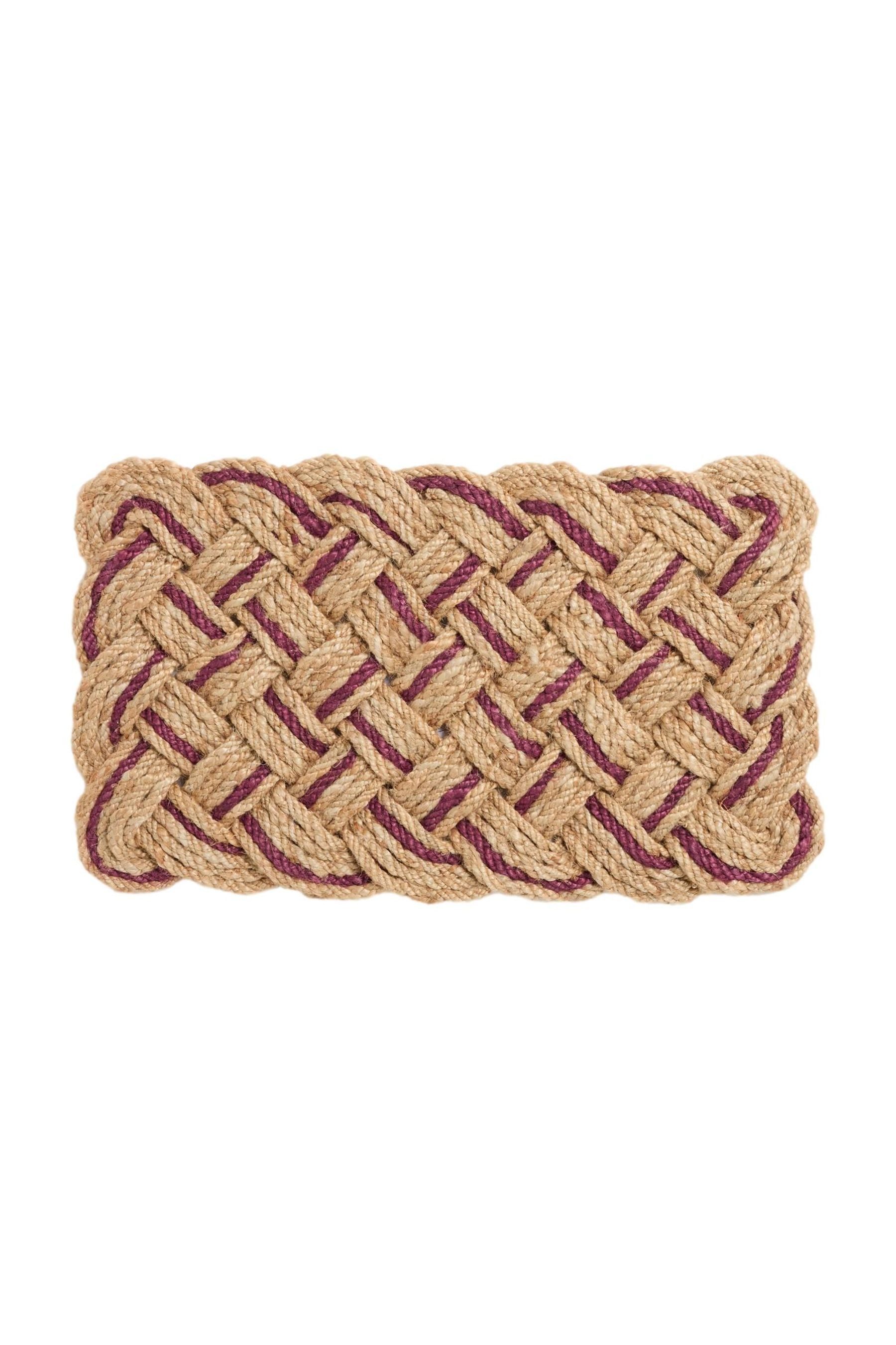 LAURA ASHLEY Fußmatte Laura Ashley geflochtene Türmatte aus Jute