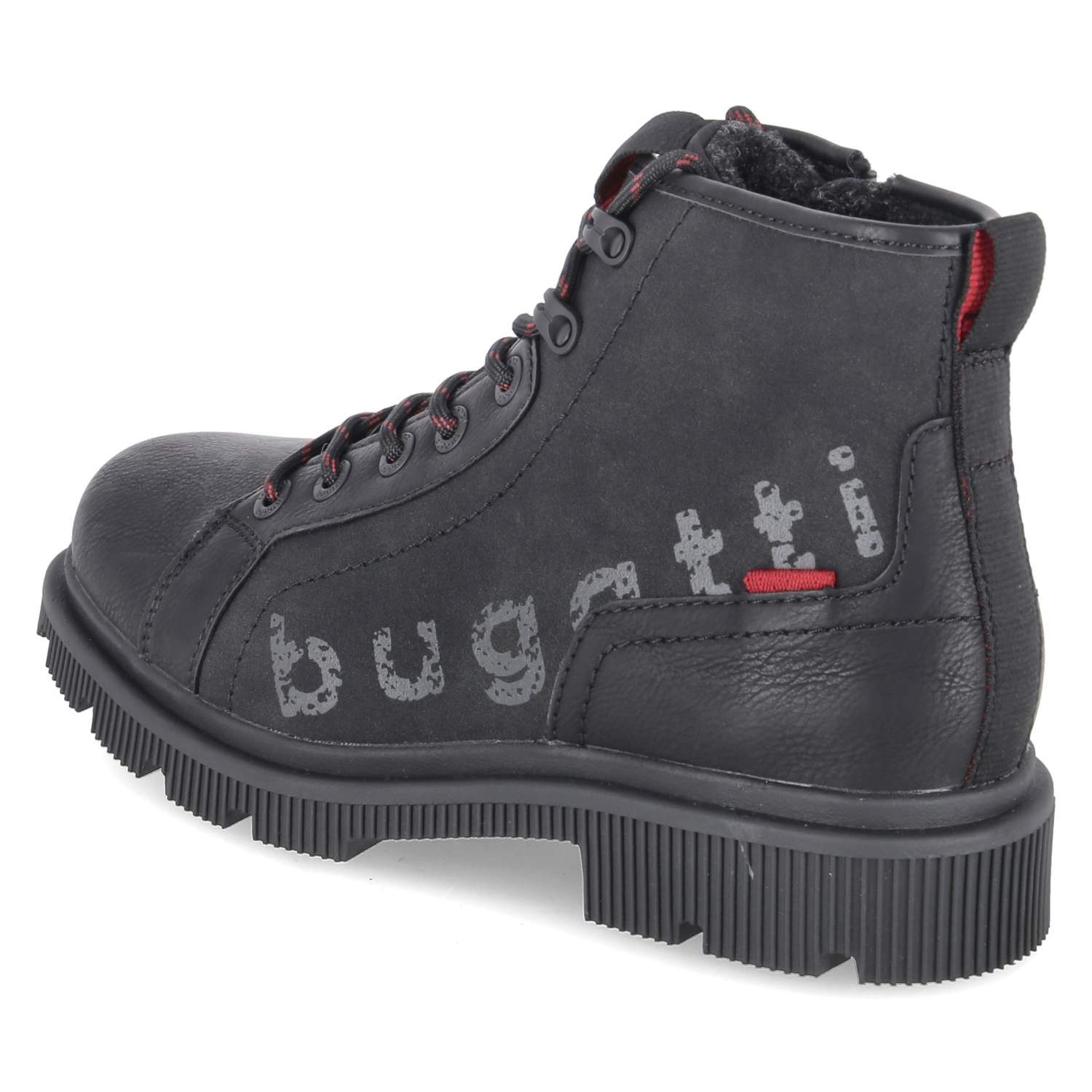 bugatti Bugatti Boots 331AU6305000-1000 Herren Synthetik black Schnürstiefel – Bild 3 von 5