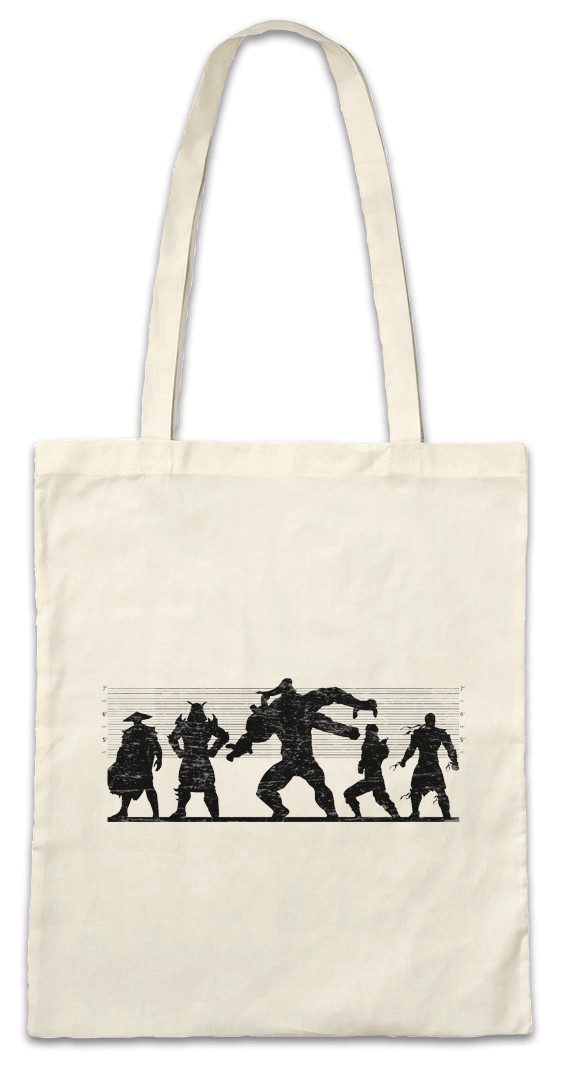Beuteltasche Mortal Suspects Stofftasche Fighter Kombat Nerd Criminals Kriminelle