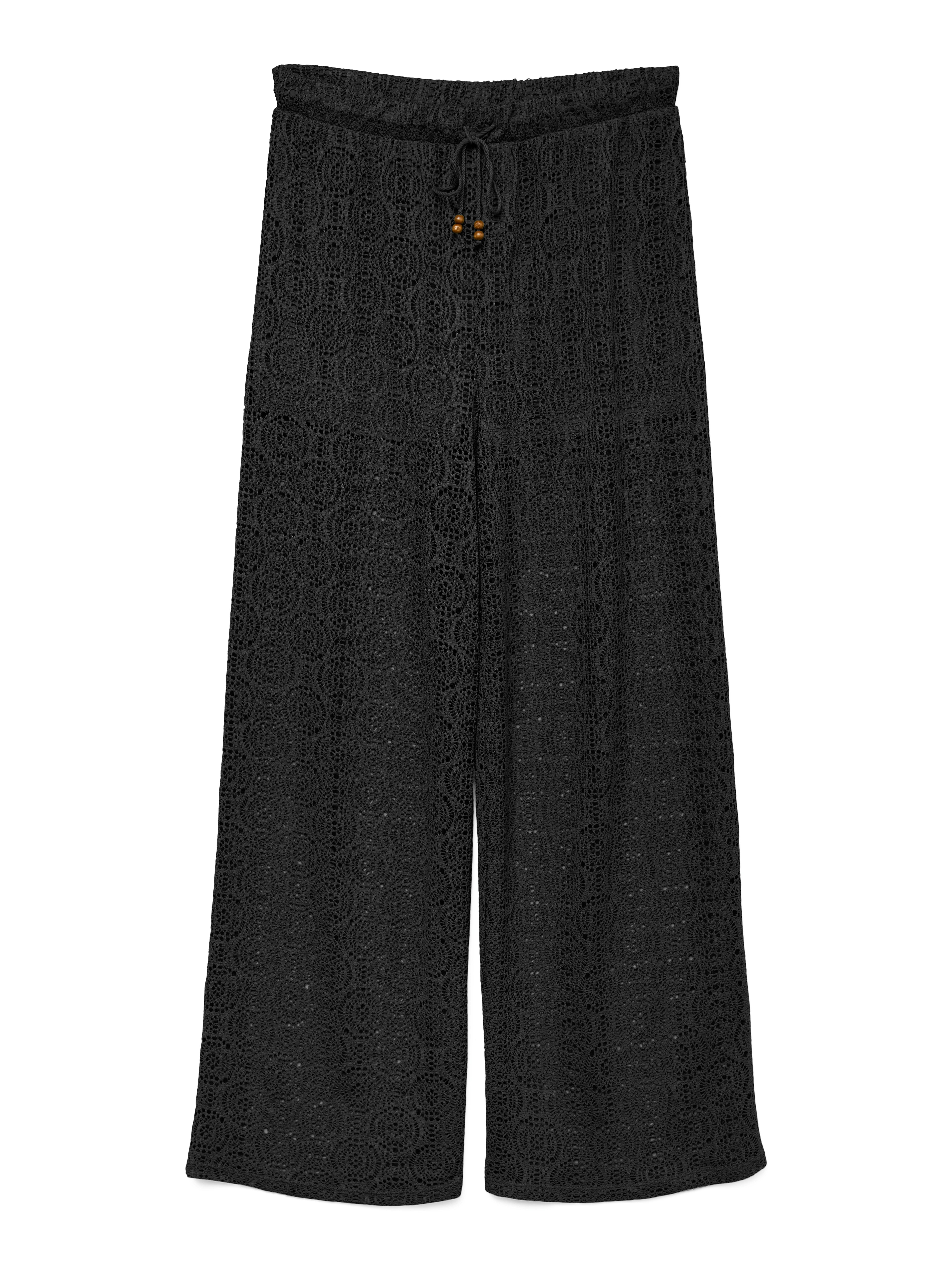 Vero Moda Laufhose VMMAYA HW WIDE PANTS JRS