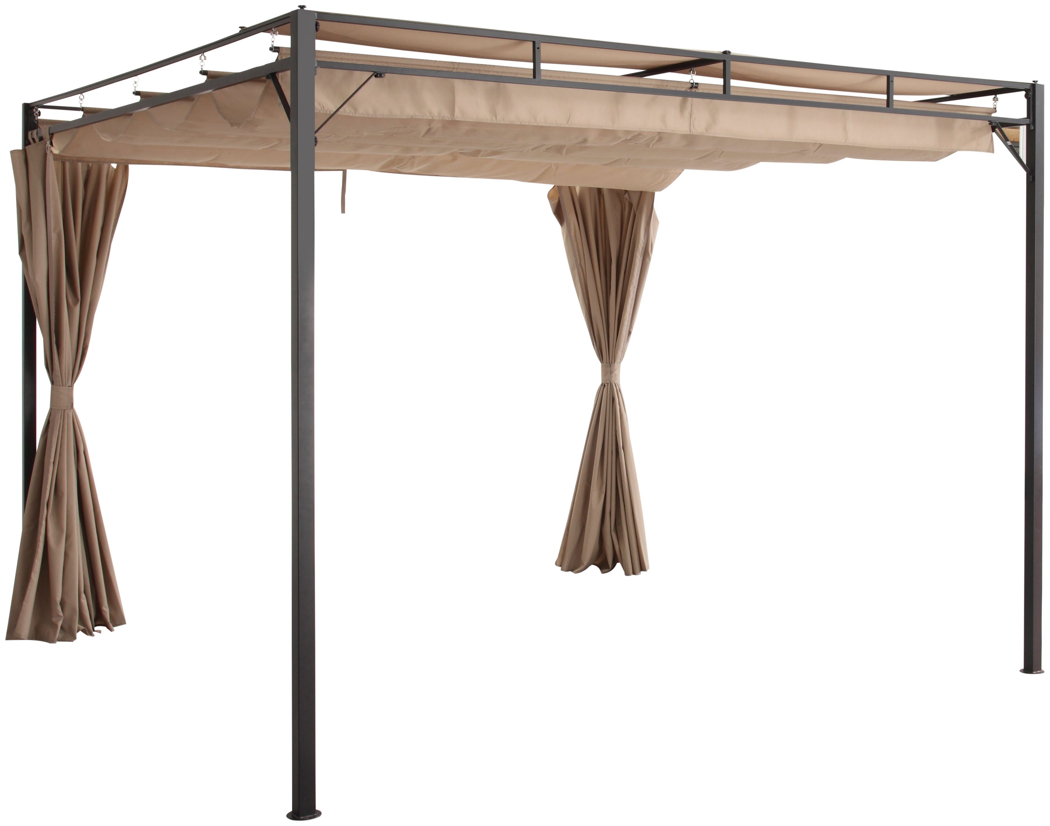 KONIFERA Pavillon Milos, mit 2 Seitenteilen, günstig online kaufen