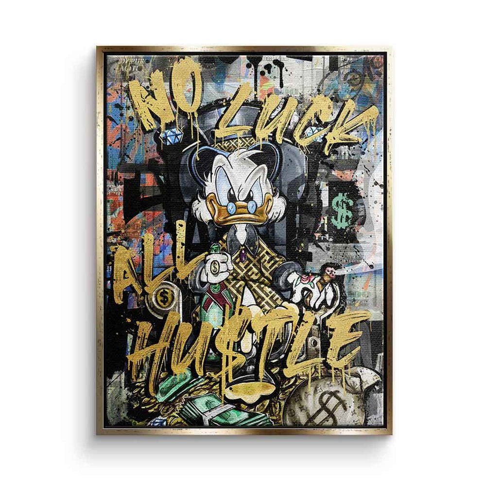 DOTCOMCANVAS® Leinwandbild ALL HUSTLE DUCK - günstig online kaufen