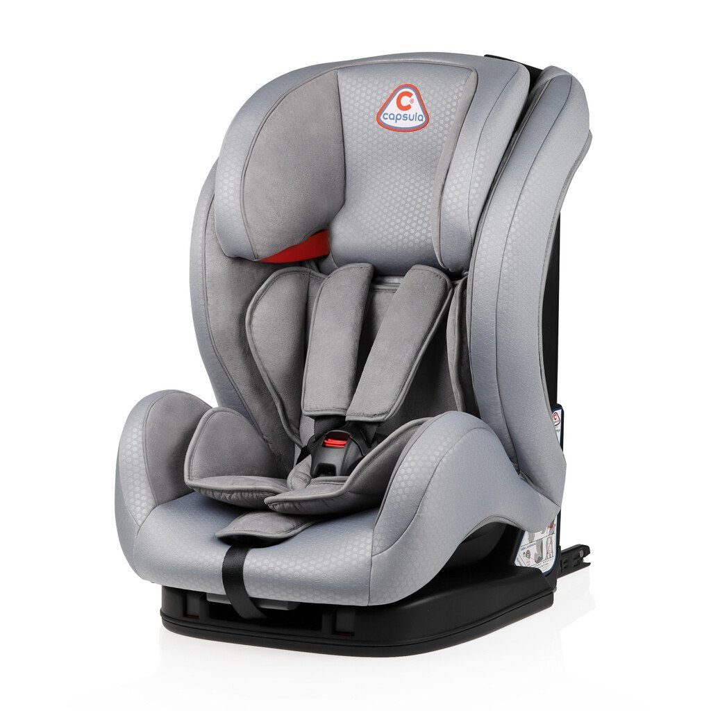 capsula® Autokindersitz Kindersitz mit Isofix MT6X grau