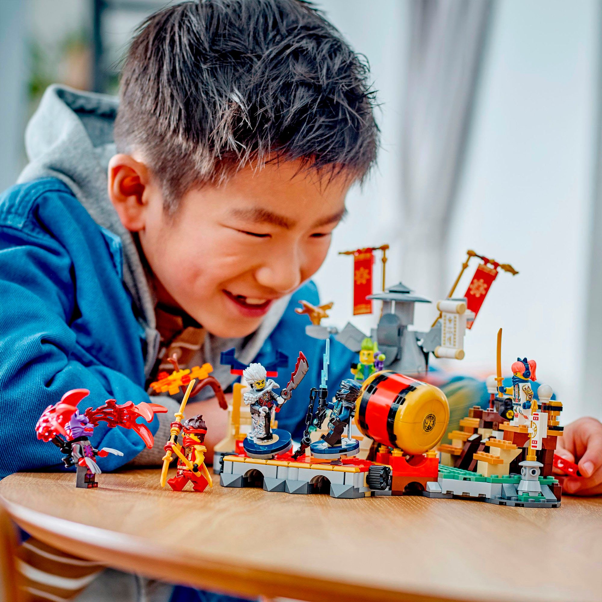 LEGO® Turnier-Arena (71818), LEGO Ninjago Konstruktionsspielsteine, günstig online kaufen