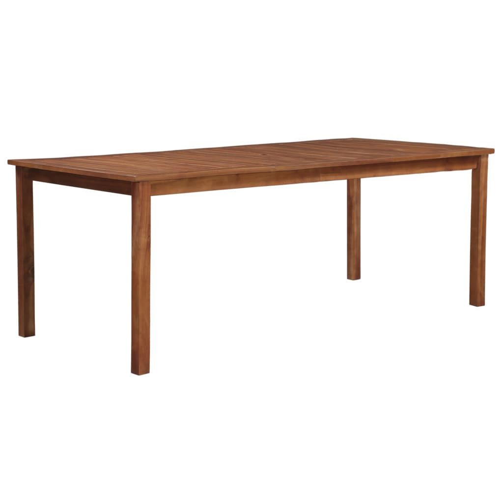 Gartentisch 200 x 100 x 74 cm Gartentisch 200x100x74 cm Akazie Massivholz Holz