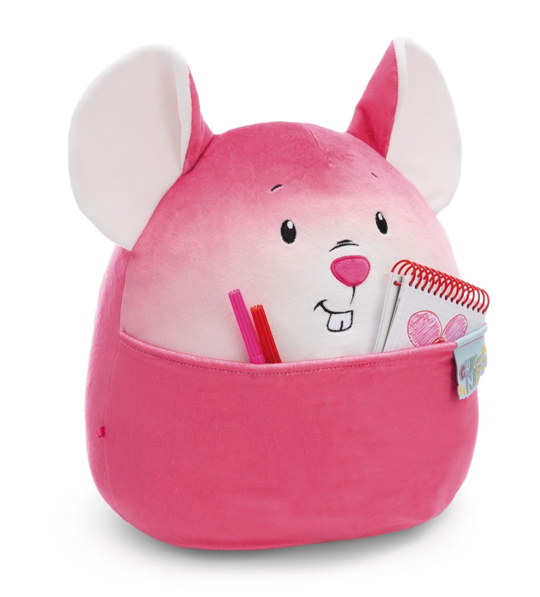 Nici Kuscheltier Nici Chill-NICI Maus pink/weiß 20 cm