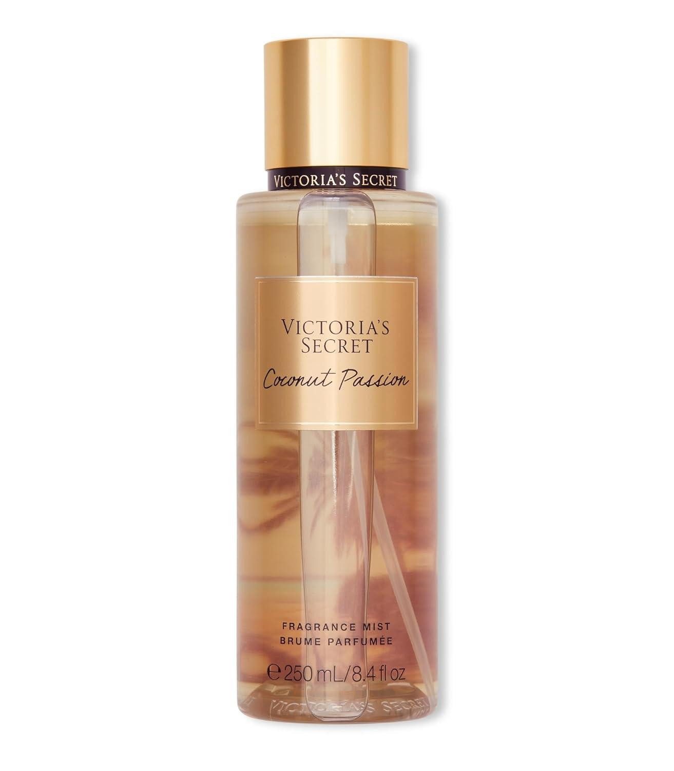 Victorias Secret Körperspray Coconut Passion Körperspray – Erfrischender Body Mist mit exotischem, Duft aus Kokosnuss & Vanille – 250 ml Bodyspray