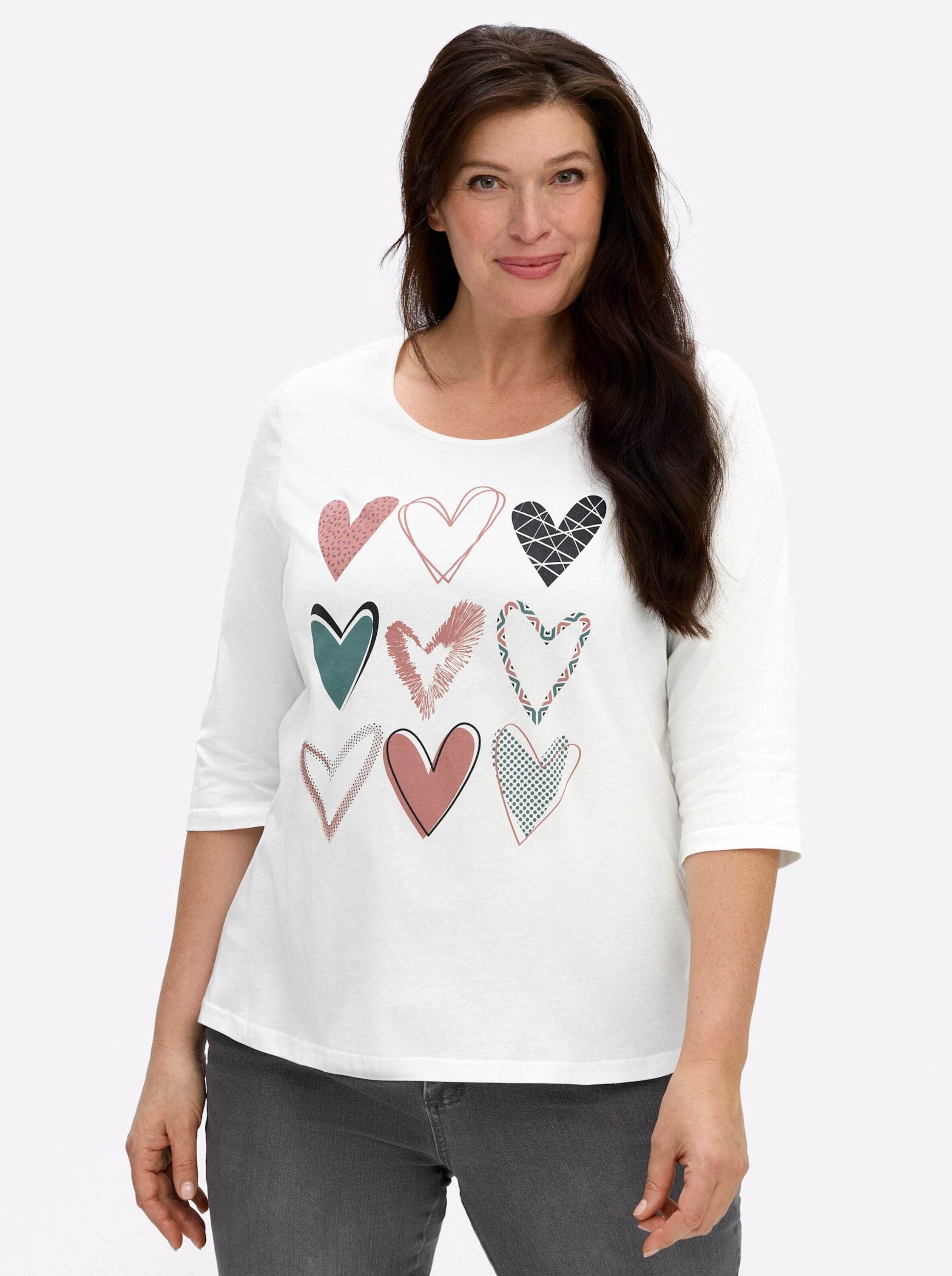 Sieh an! T-Shirt 3/4-Arm-Shirt 3/4-Arm günstig online kaufen