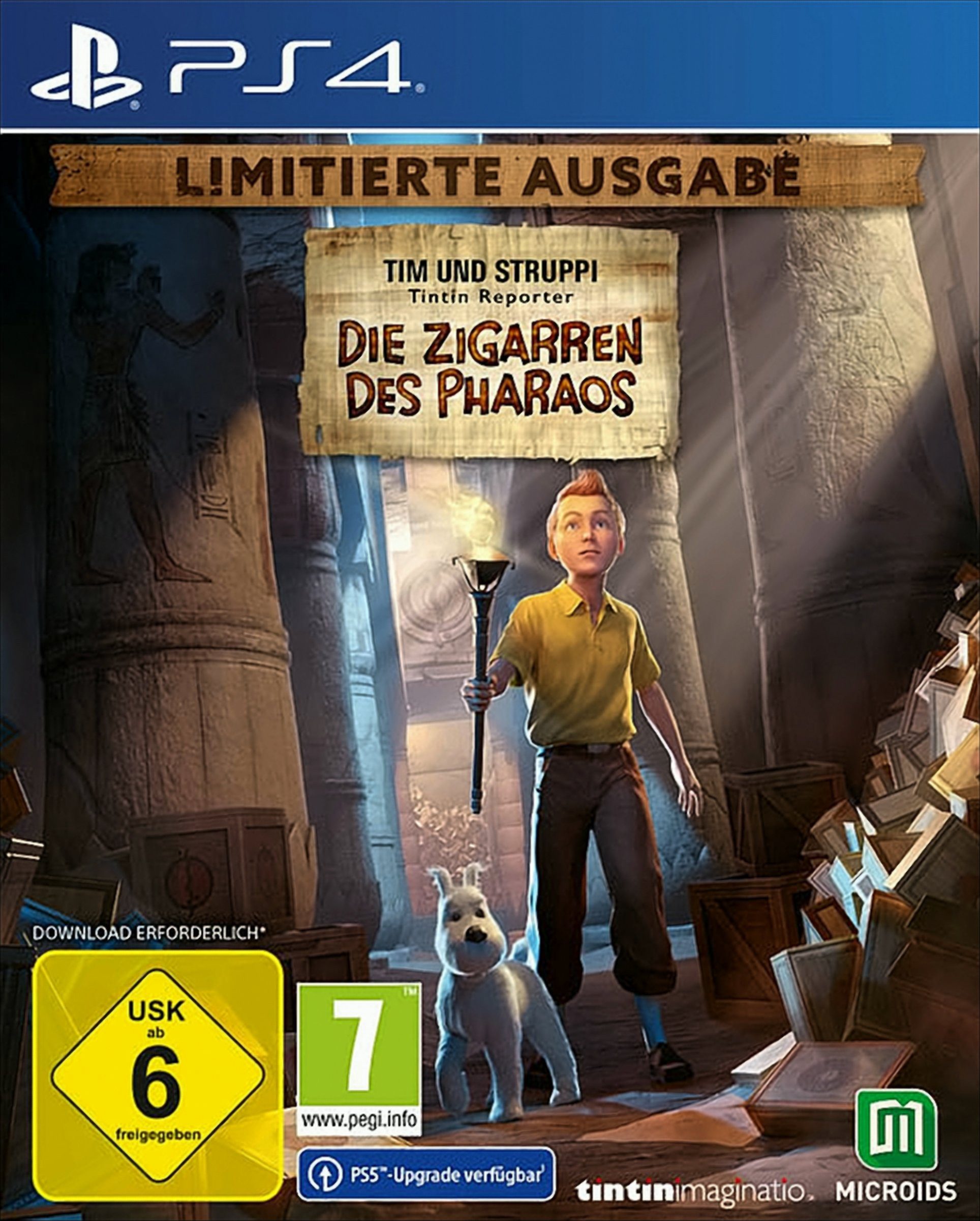 Tim und Struppi: Zigarren des Pharaos PS-4 L.E. Playstation 4