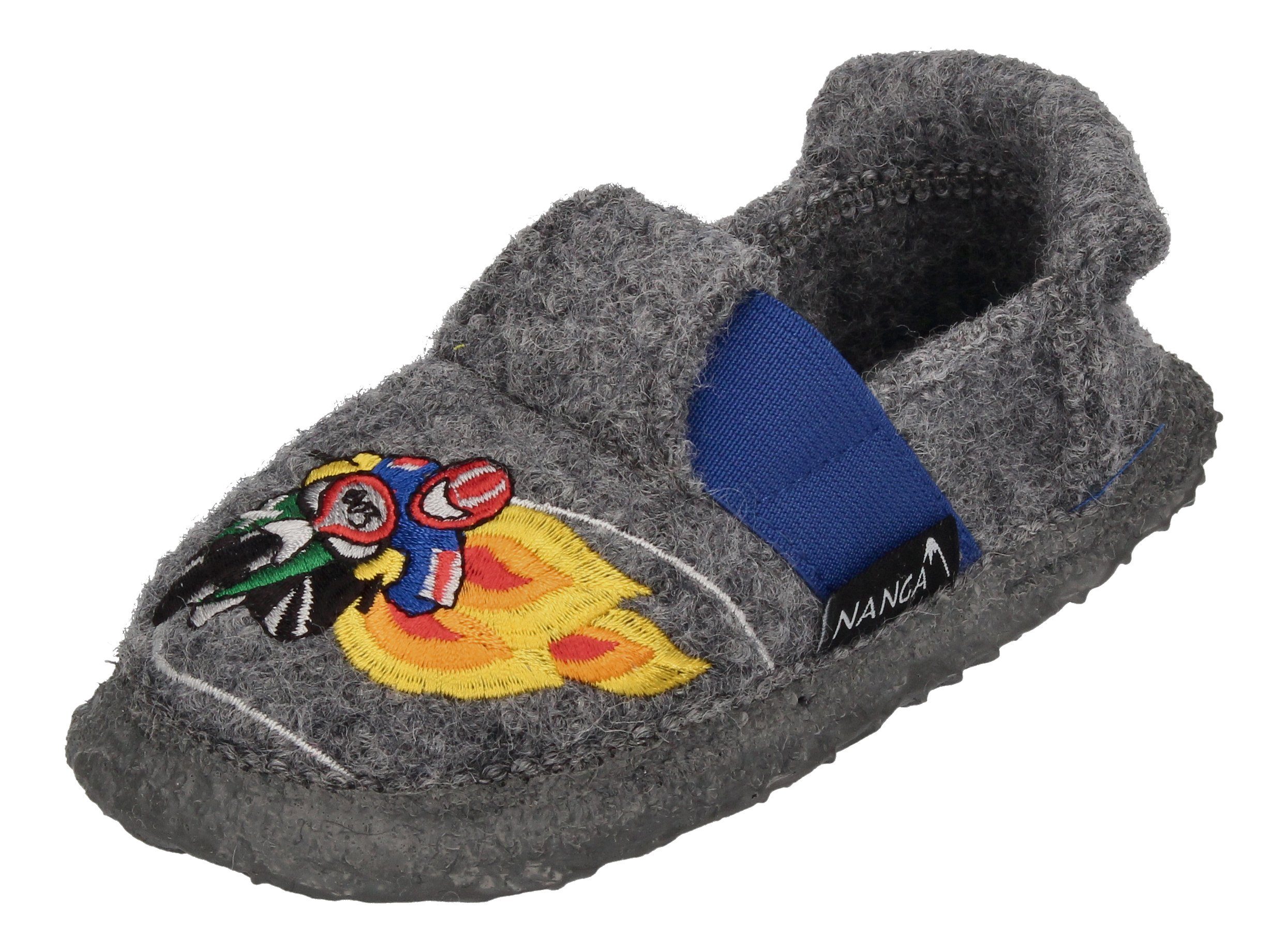 NANGA Moto Hausschuh Grau