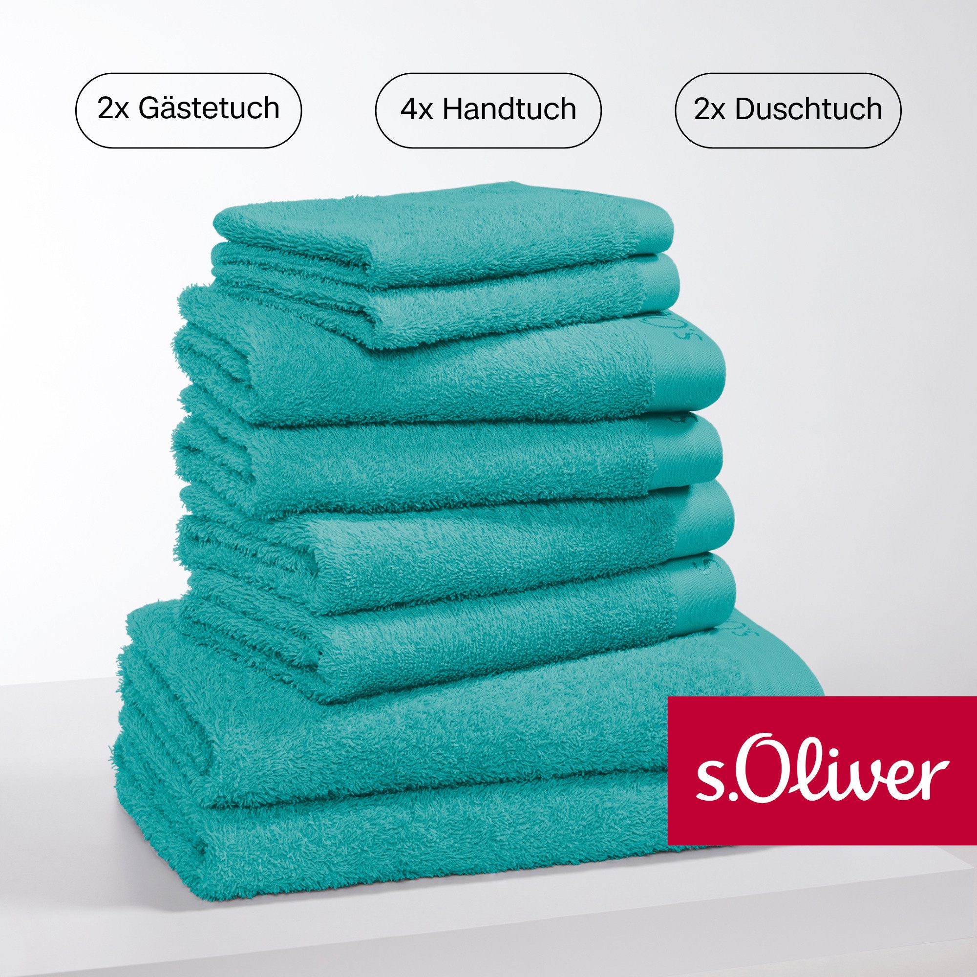 Handtuch Set s. Oliver, besonders weich und saugfähig