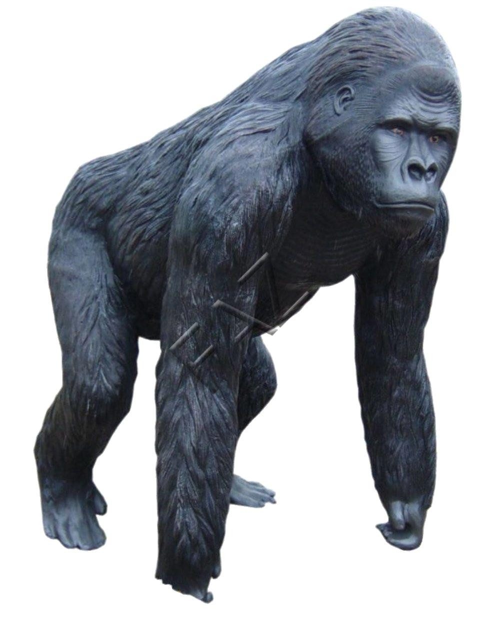 JVmoebel Skulptur Design Gorilla Abstrakt Figur Statue Skulptur Figuren