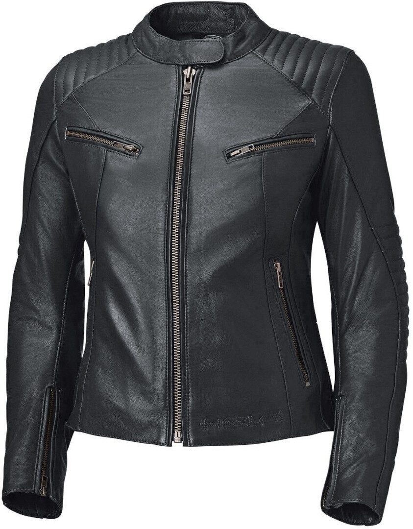 Held Biker Fashion Motorradjacke Robin Damen Motorrad Lederjacke Airbag vorbereitet,Ellenbogenprotektoren enthalten,Schulterprotek
