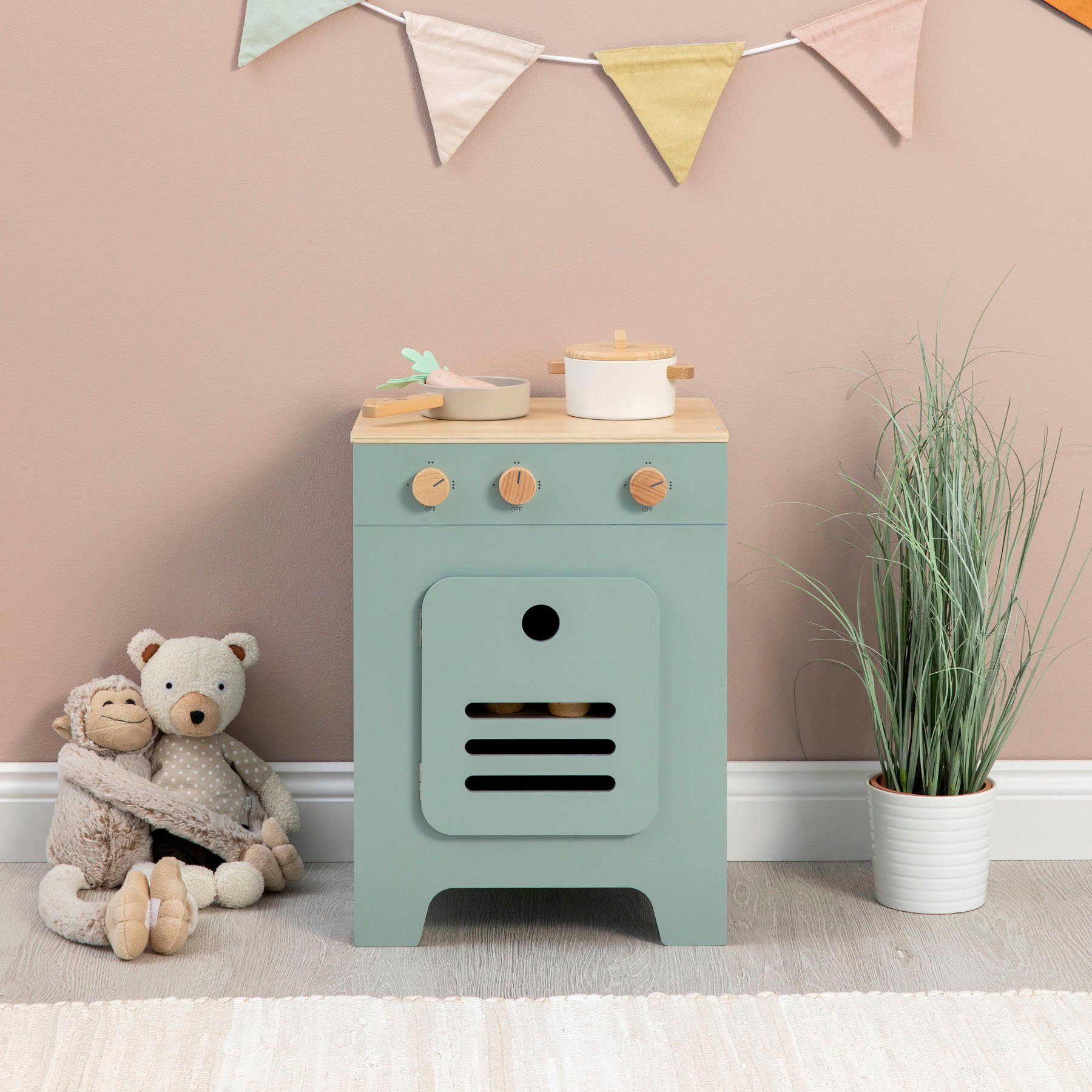 MUSTERKIND® Kinder-Herd Mix & Match, salbei/natur