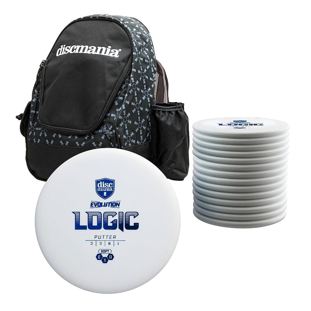 Sportime Wurfscheibe Wurfscheiben-Set Putter, Ideal für Discgolf-Anfänger:innen