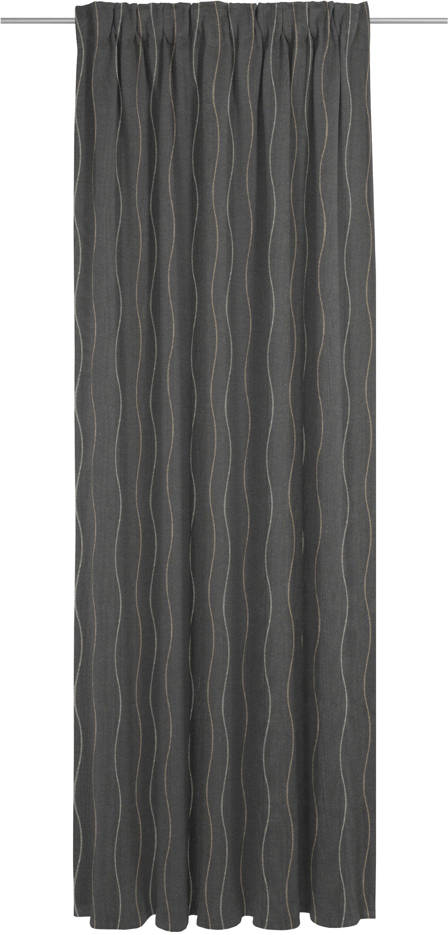 Vorhang Sepino, Wirth, Multifunktionsband (1 St), blickdicht, Jacquard grau