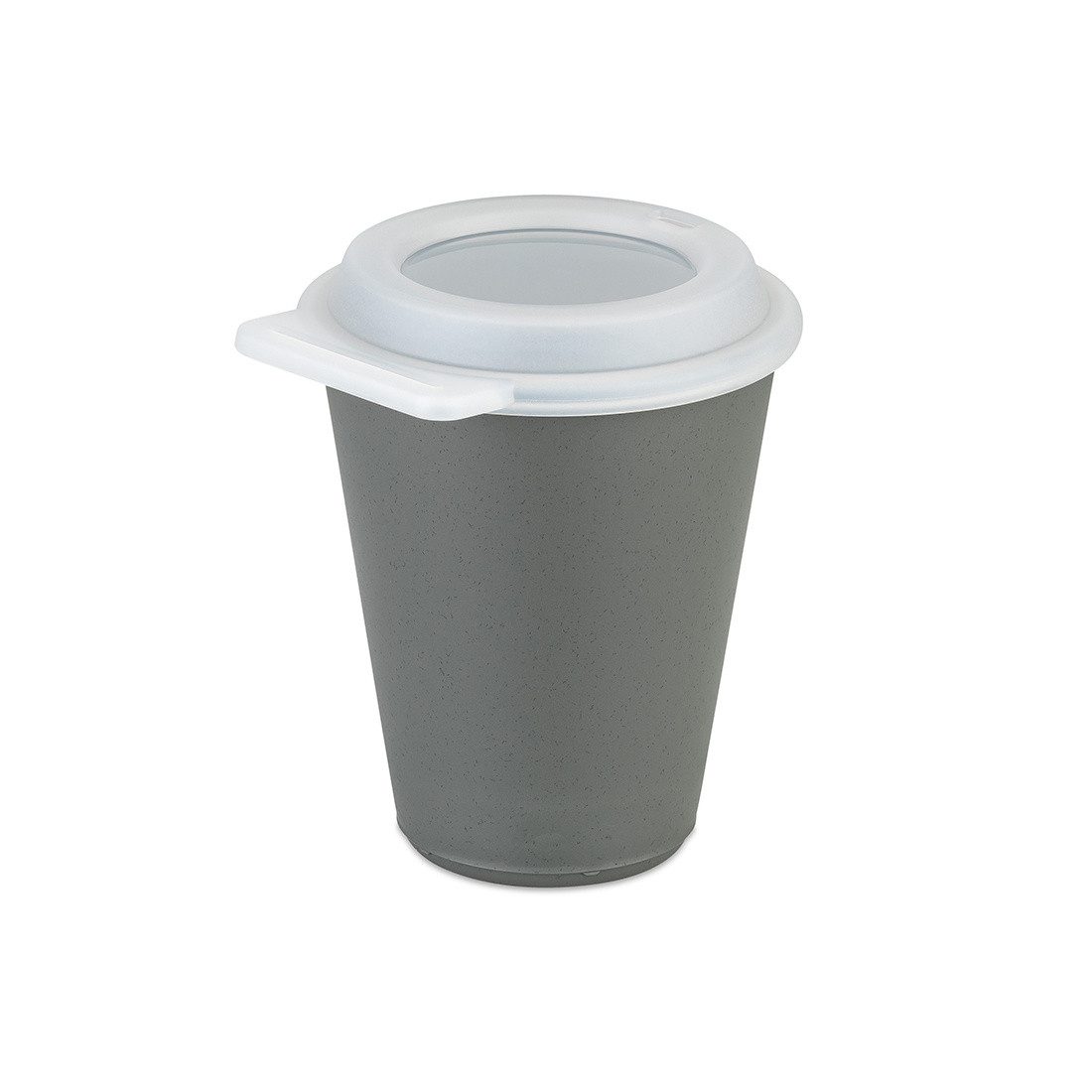 KOZIOL Vorratsdose Becher mit Deckel und Trinköffnung, 300 ml, Kunststoff