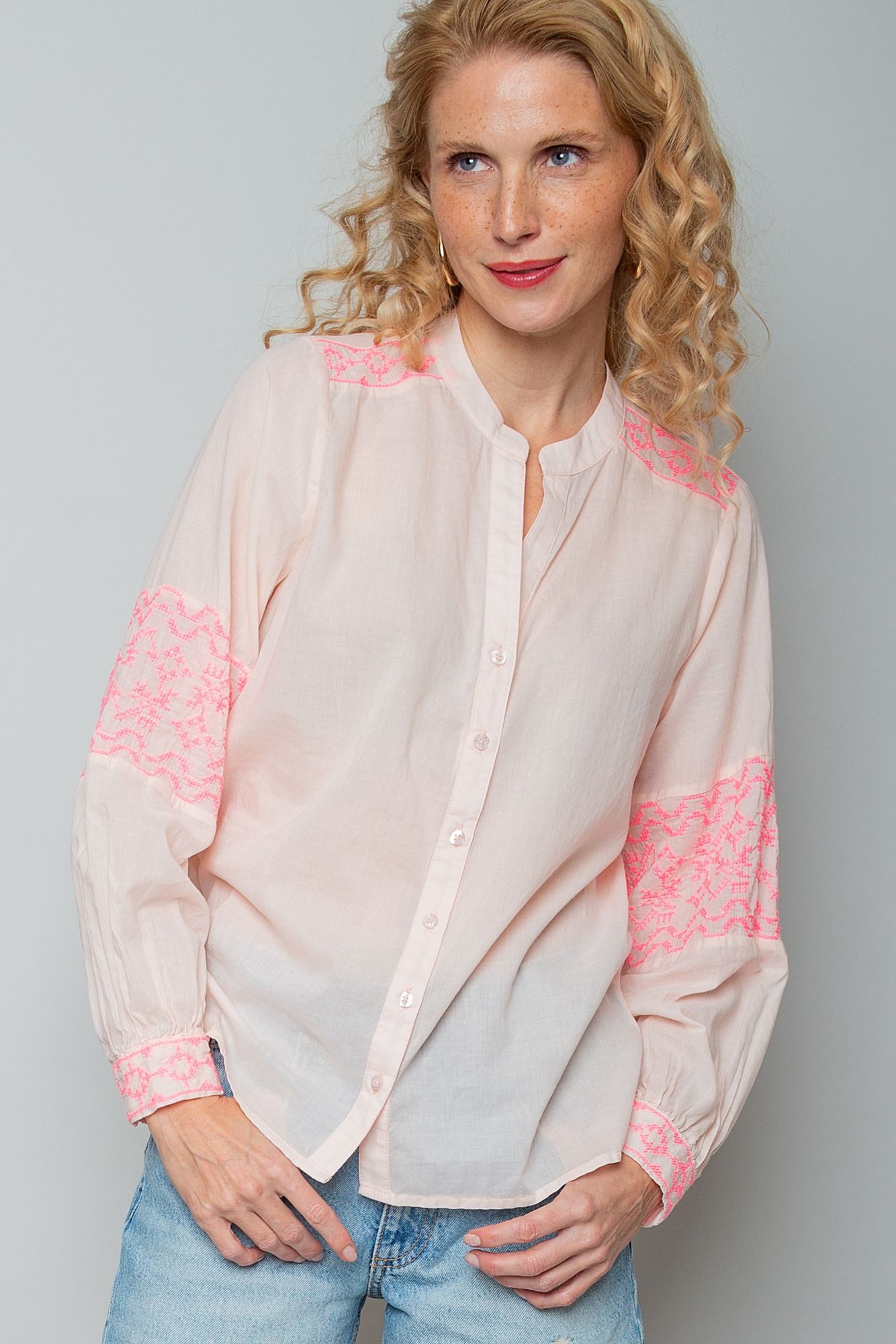 Emily Van Den Bergh Langarmbluse