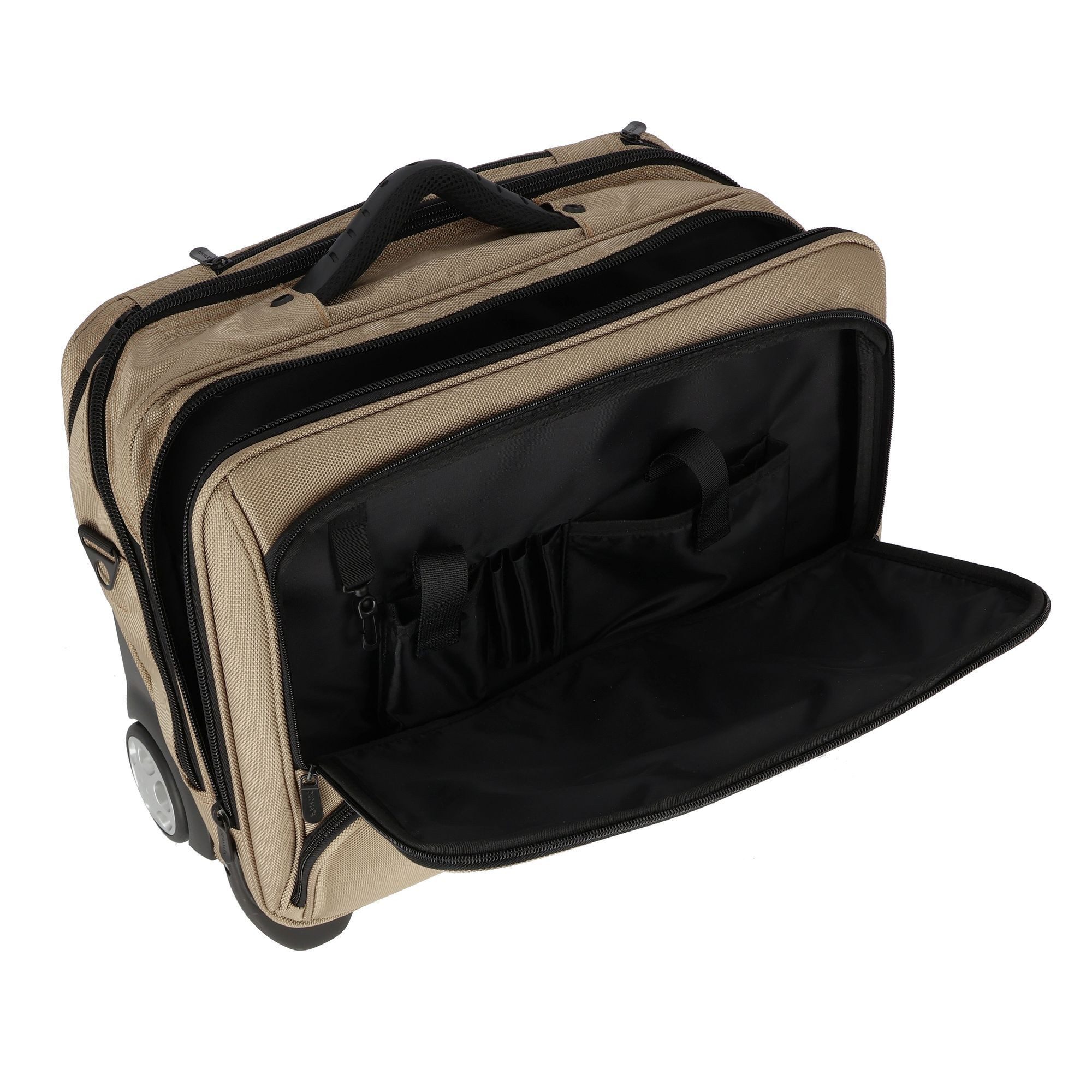 Dermata Business-Trolley, 2 Rollen, Polyester