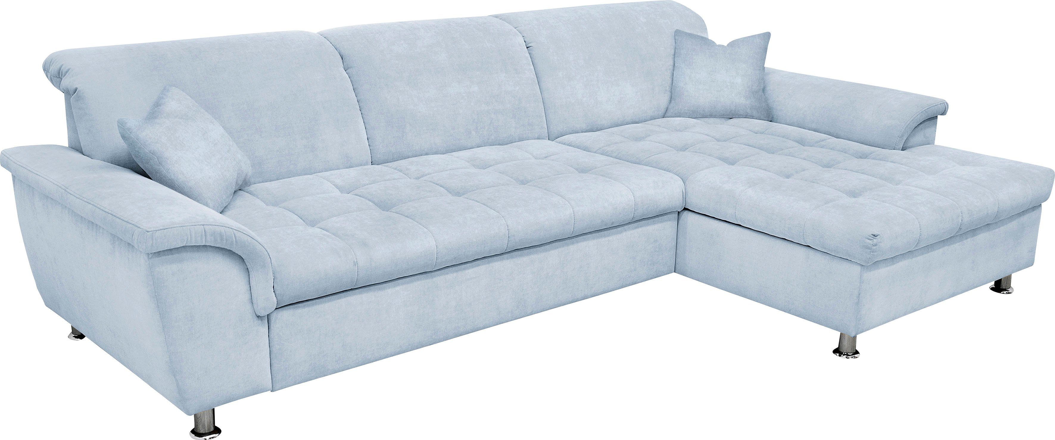 DOMO collection Ecksofa Franzi Steppung im günstig online kaufen