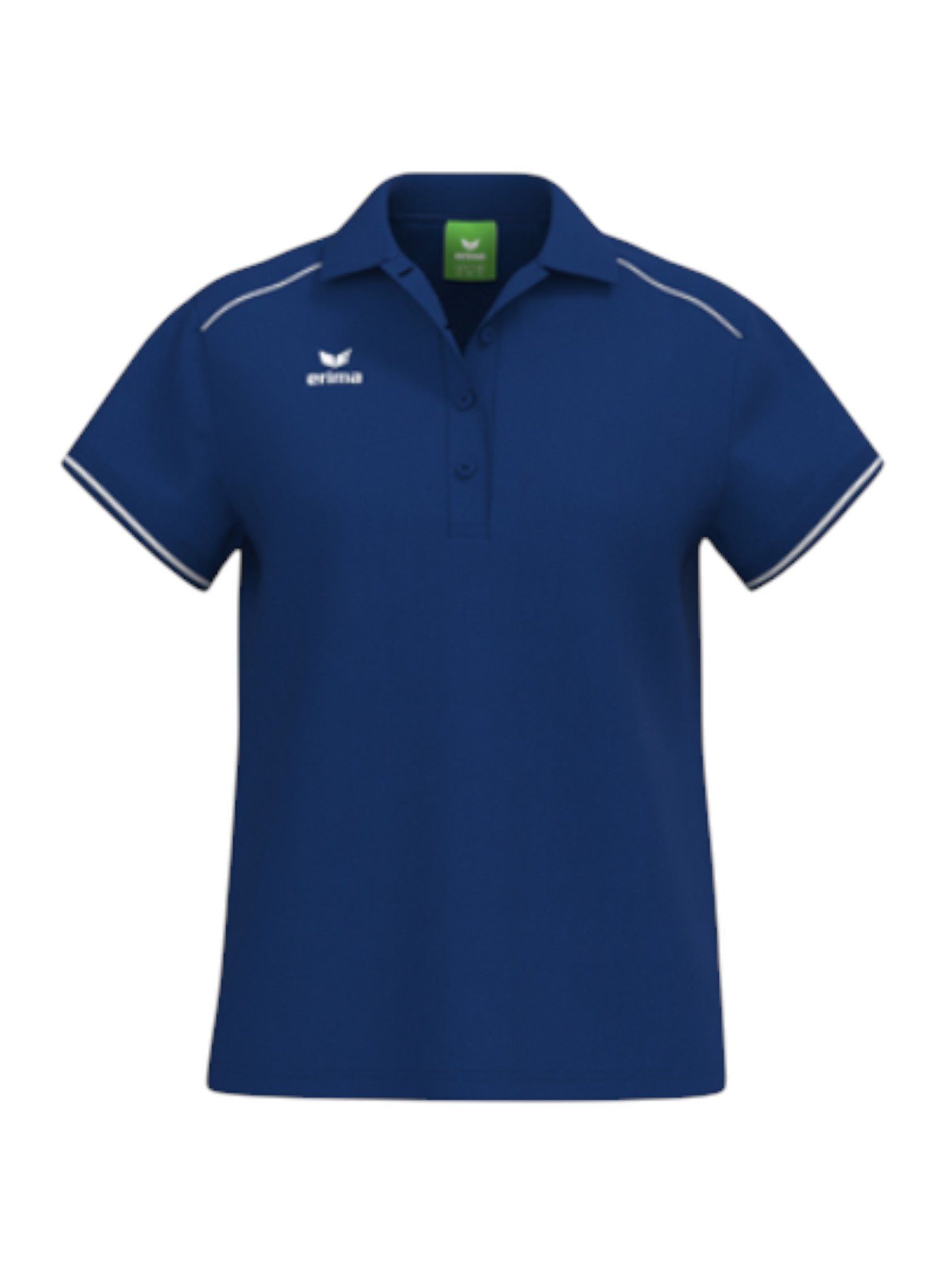 Erima Poloshirt CMPT (Baumwolle) blau Damen