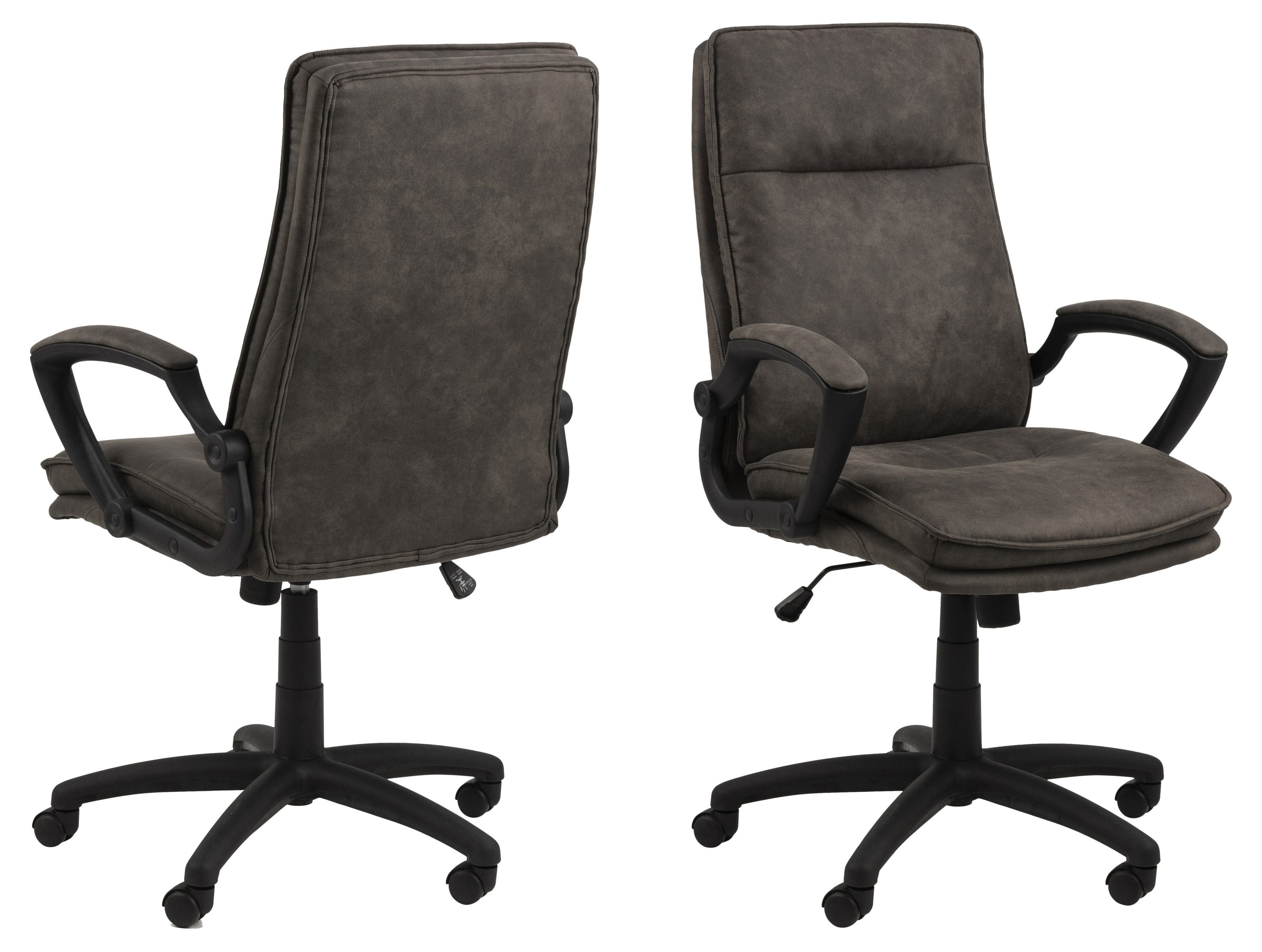 ACTONA GROUP Schreibtischstuhl in Grau, Polyester - 67x115x69,5cm (BxHxT)