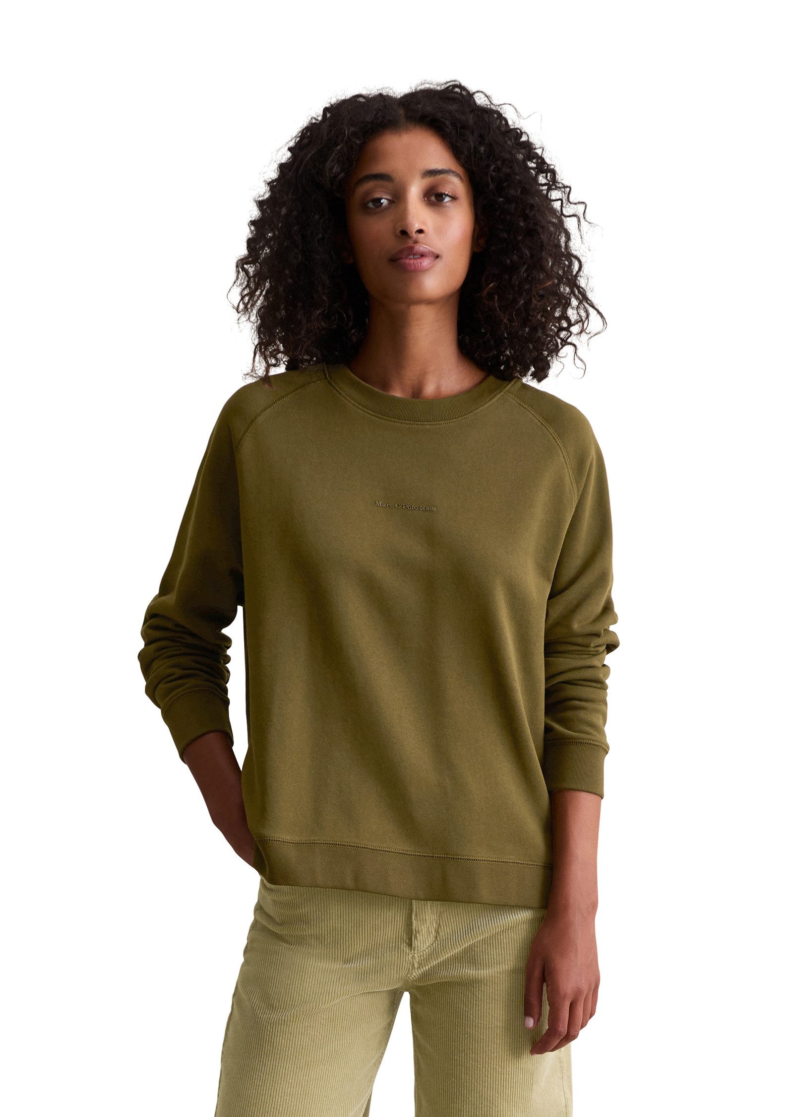 Marc O'Polo DENIM Sweatshirt aus Organic Cotton günstig online kaufen
