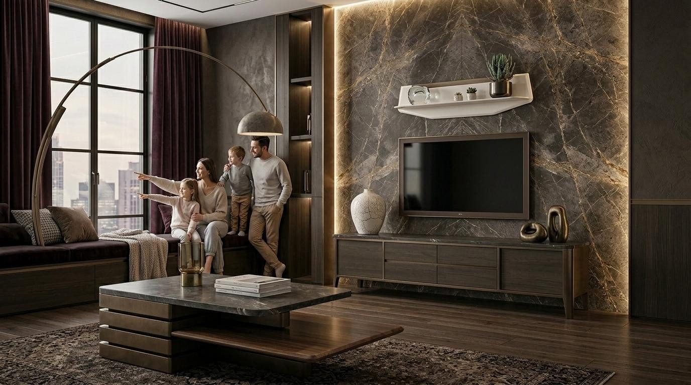 JVmoebel Bücherwand Oberes Regal Stil modern Farbe beige Wohnzimmer praktisch komfortabel, Made in Europa
